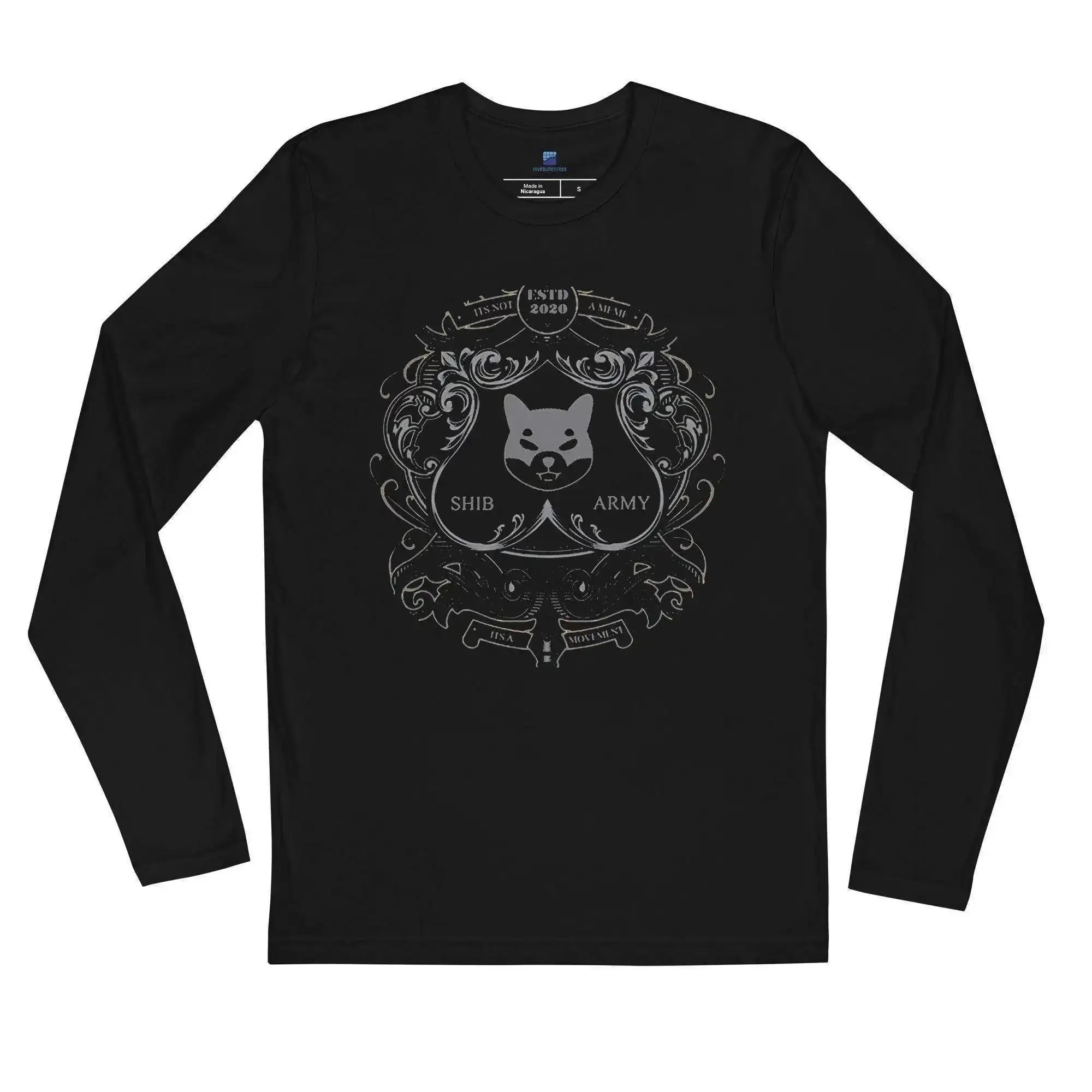 Shib Army Long Sleeve T-Shirt - InvestmenTees