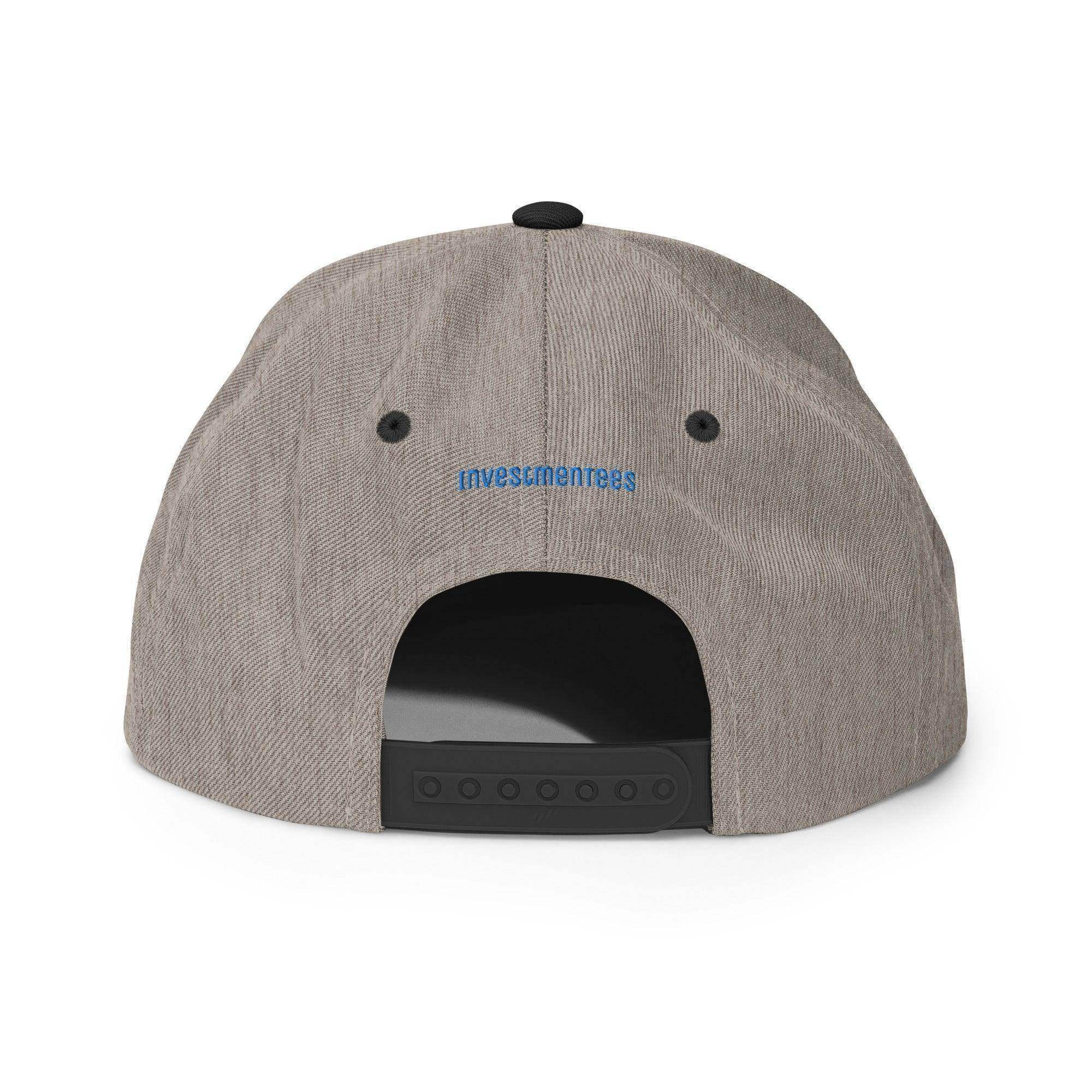 Shib Inu Coin Snapback Hat - InvestmenTees
