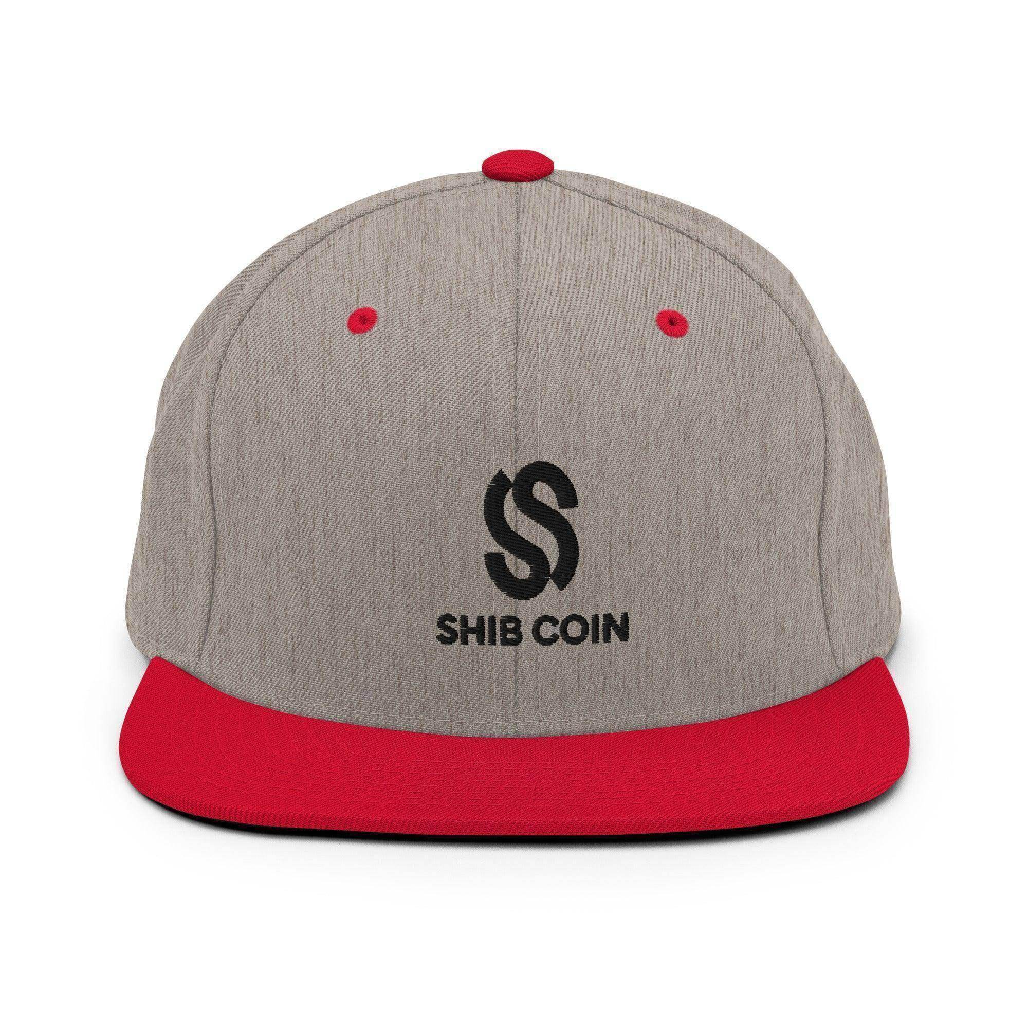 Shib Inu Coin Snapback Hat - InvestmenTees