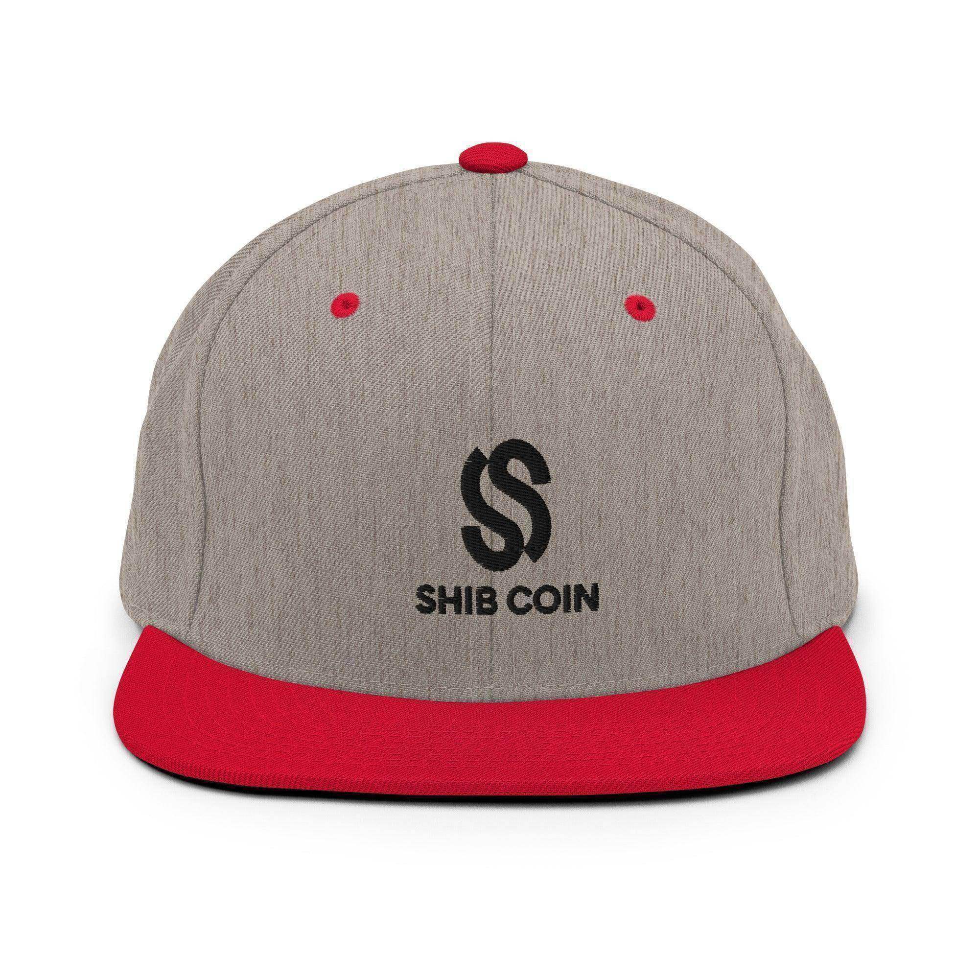 Shib Inu Coin Snapback Hat - InvestmenTees