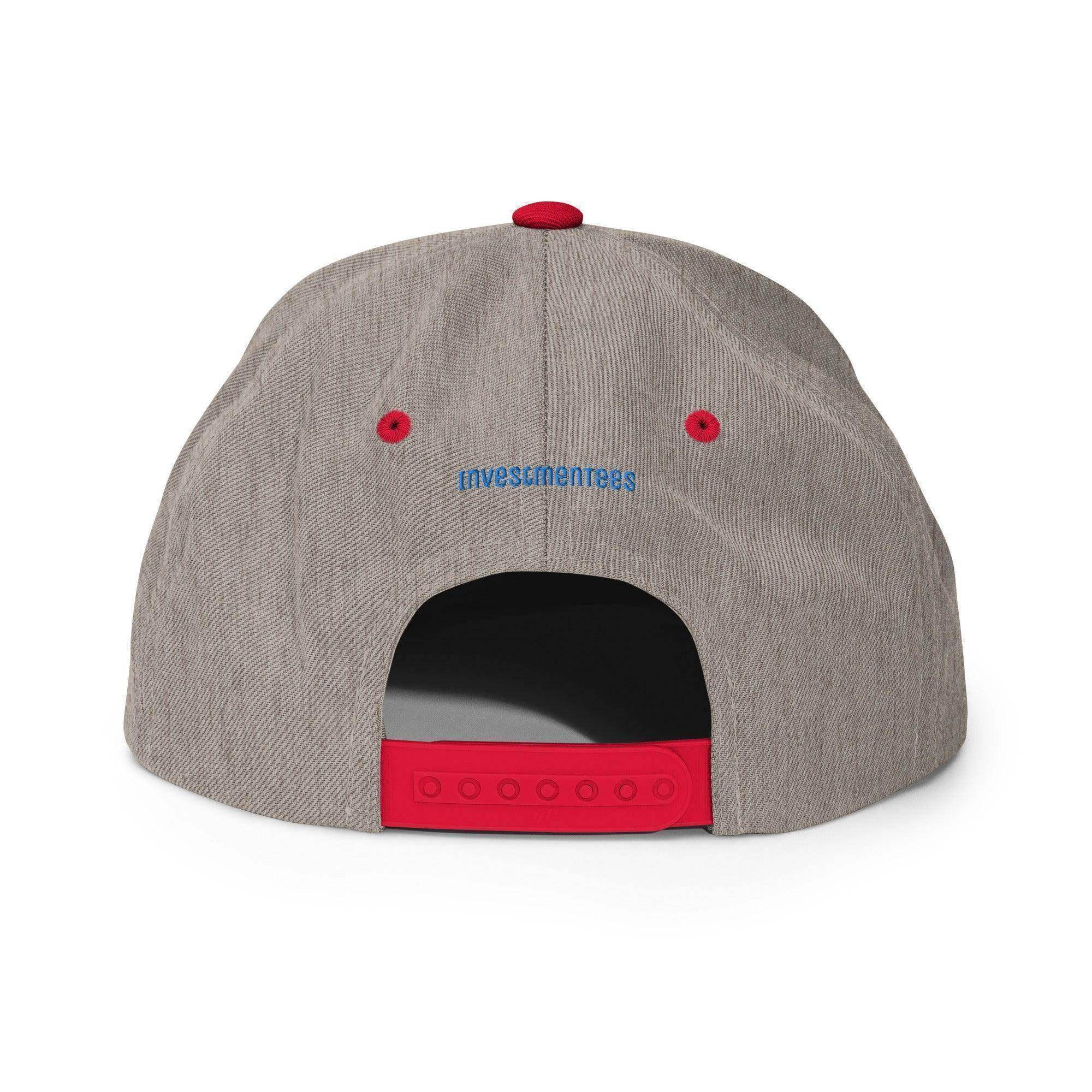 Shib Inu Coin Snapback Hat - InvestmenTees