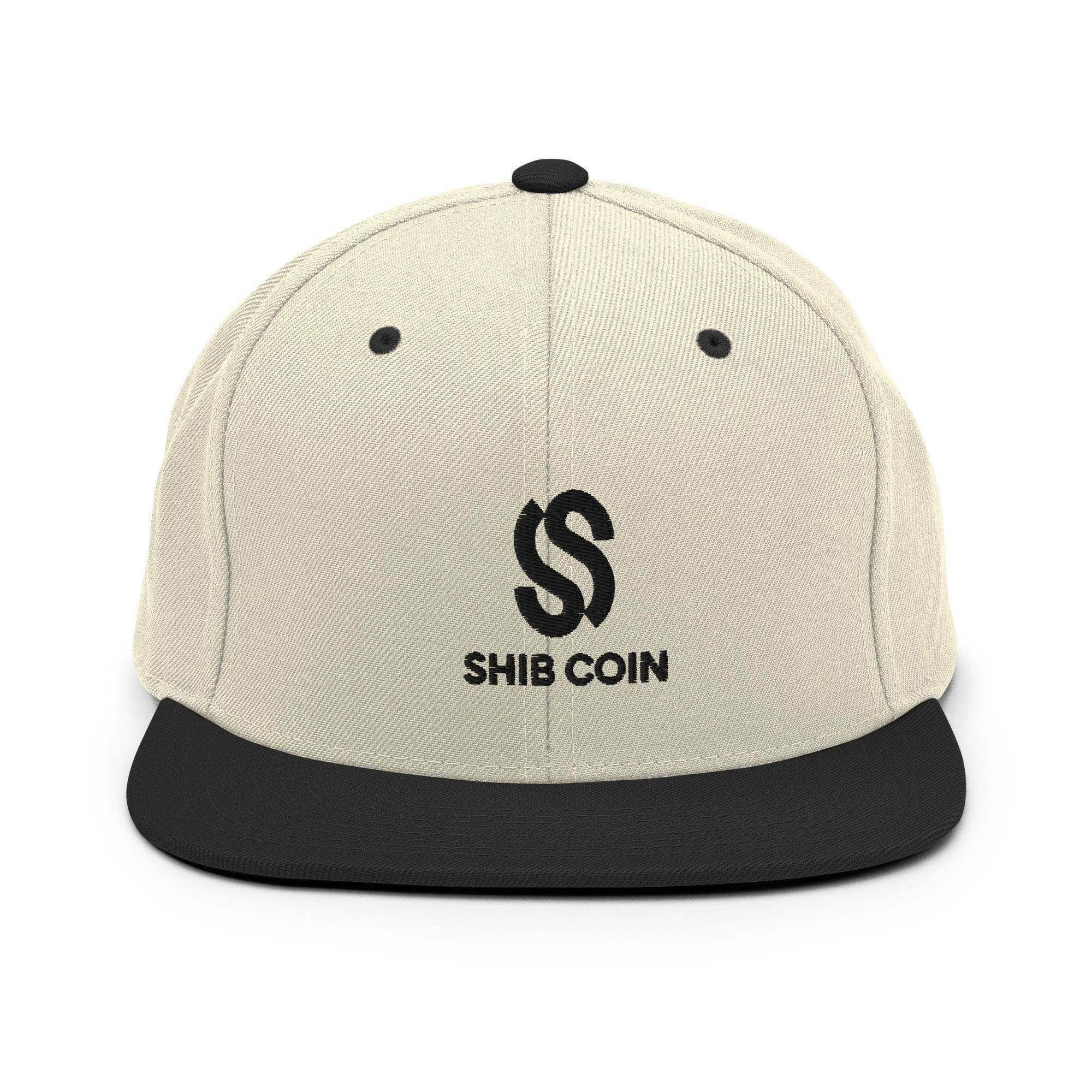 Shib Inu Coin Snapback Hat - InvestmenTees