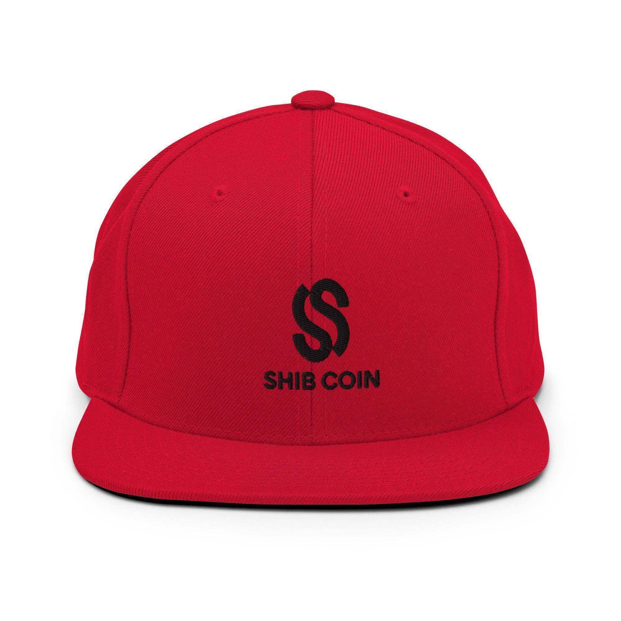 Shib Inu Coin Snapback Hat - InvestmenTees