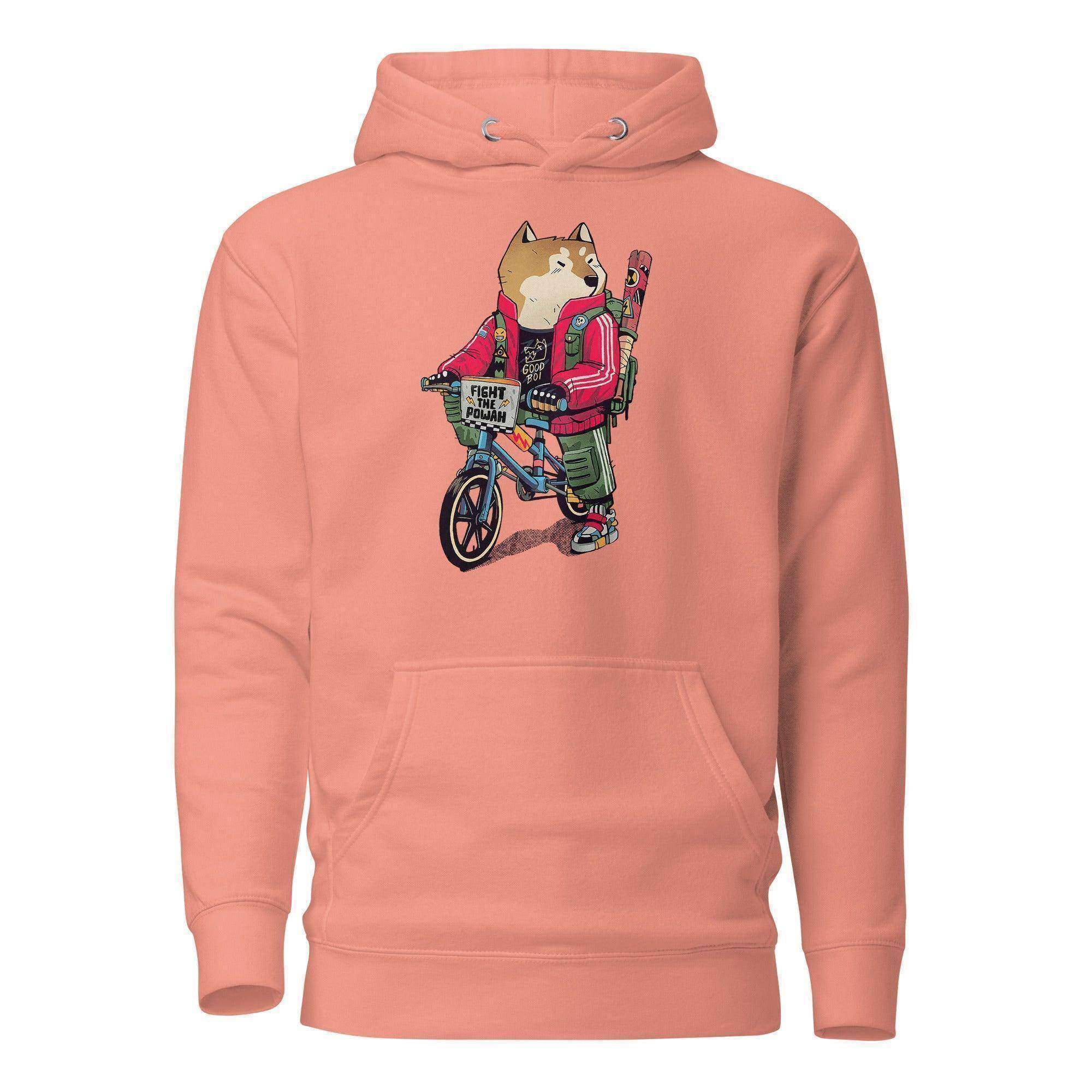 Shiba Fight to Powah Pullover Hoodie - InvestmenTees