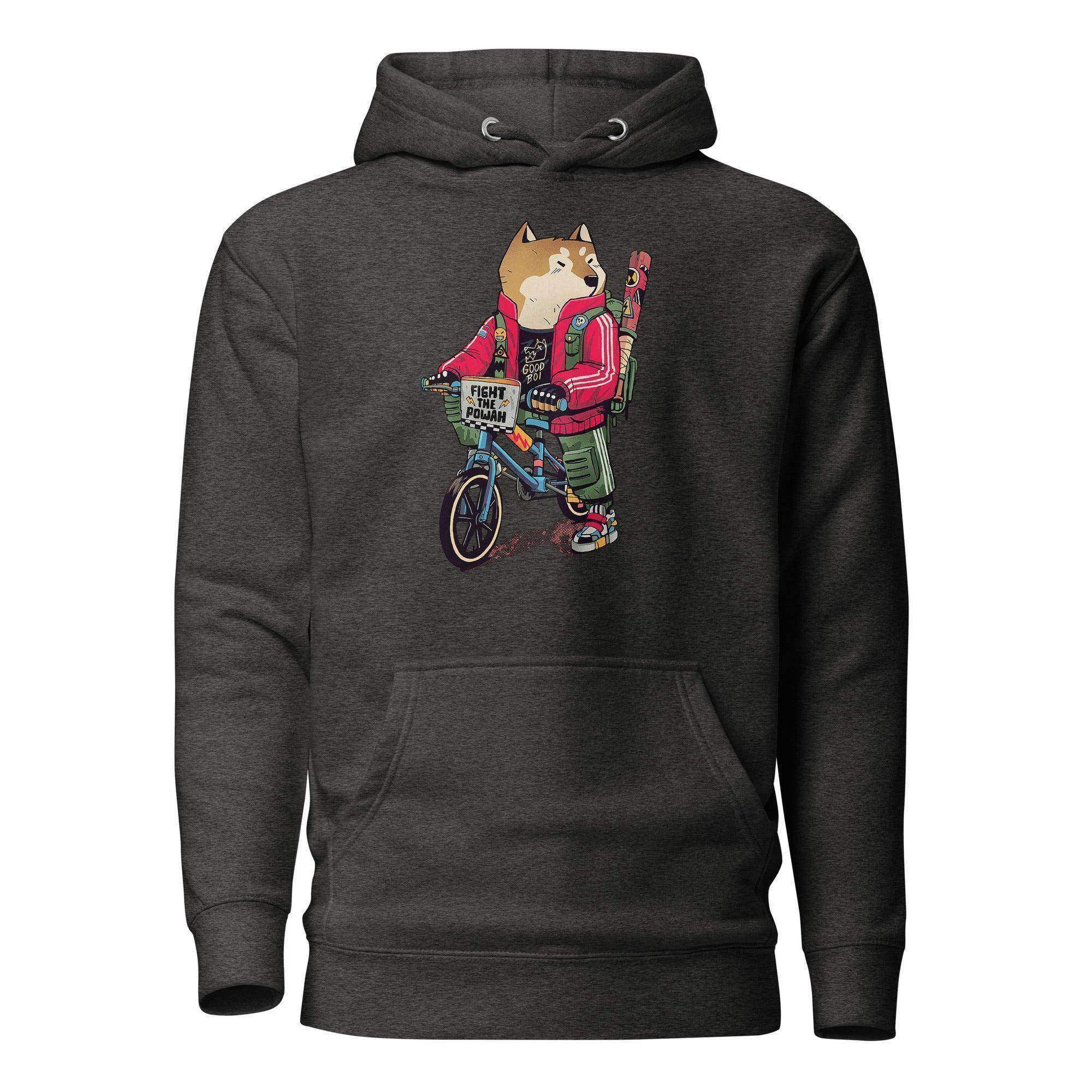 Shiba Fight to Powah Pullover Hoodie - InvestmenTees