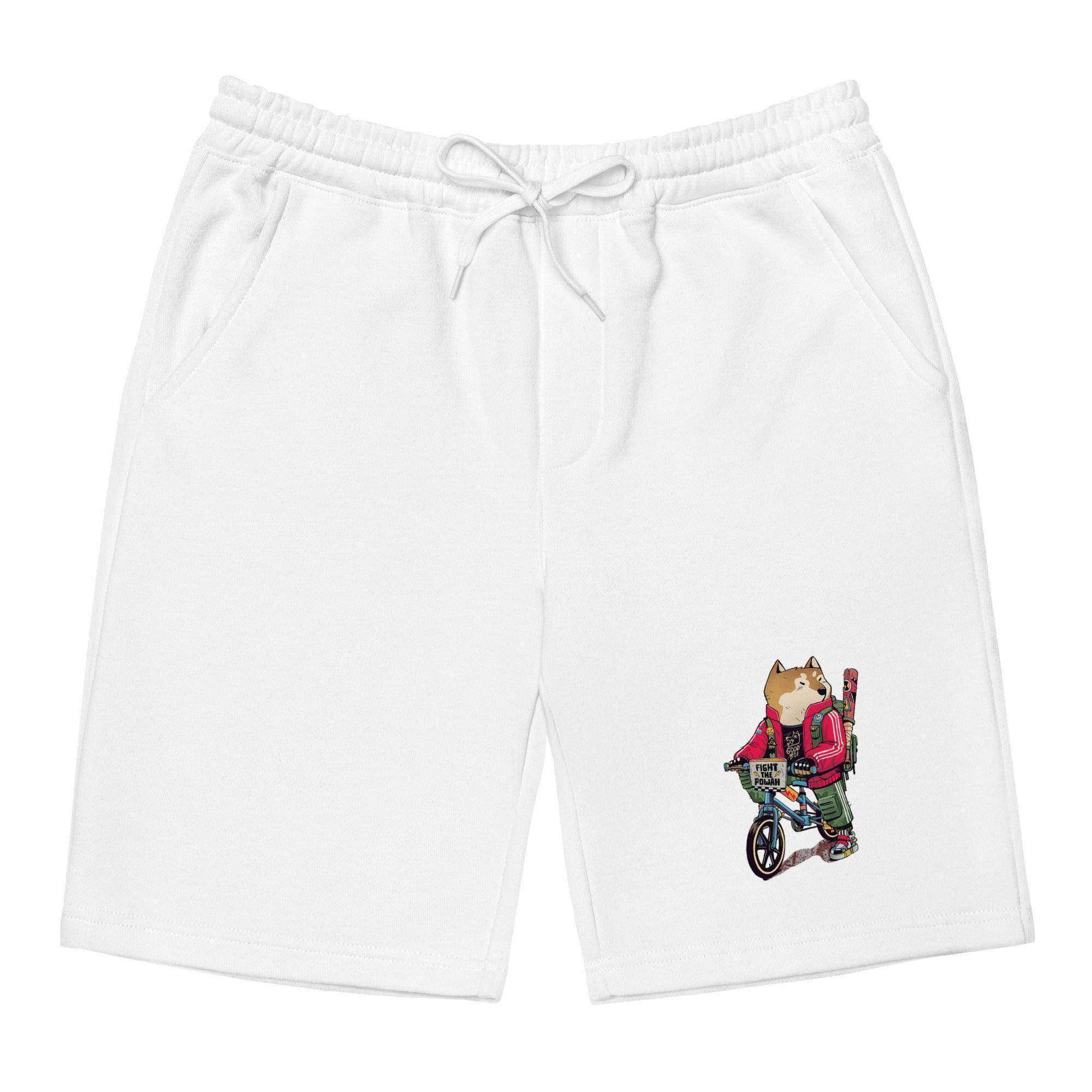 Shiba Fight to Powah Shorts - InvestmenTees
