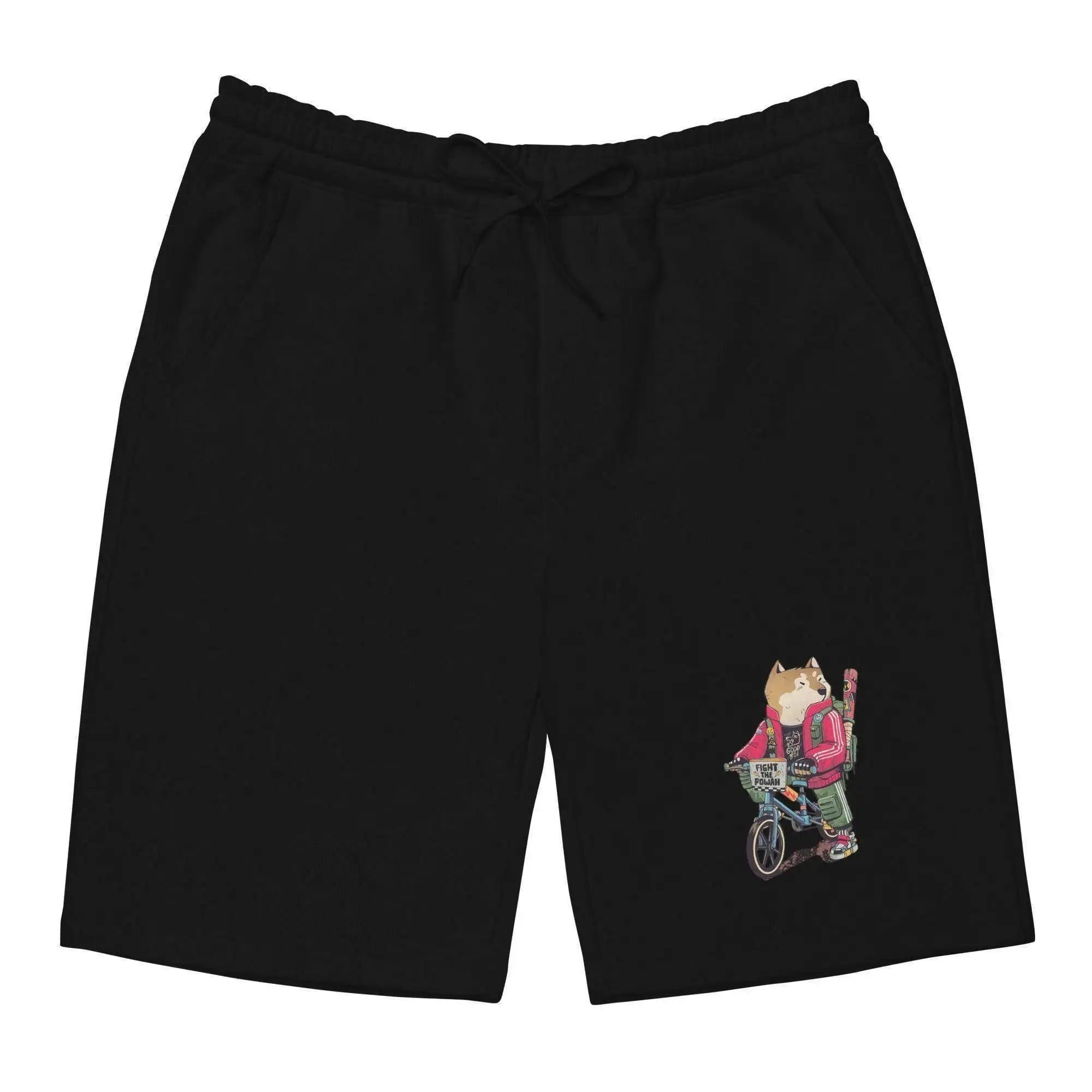 Shiba Fight to Powah Shorts - InvestmenTees