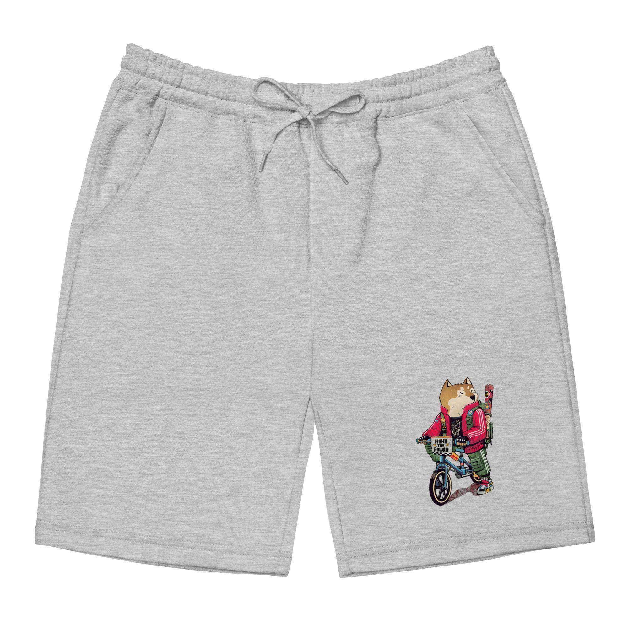 Shiba Fight to Powah Shorts - InvestmenTees