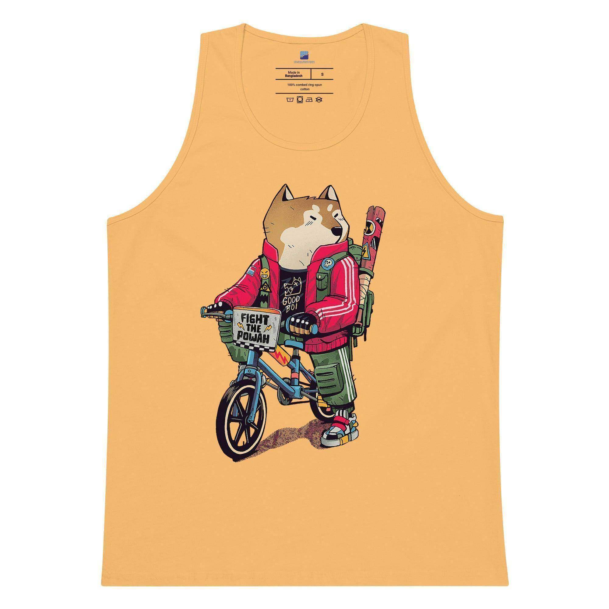 Shiba Fight to Powah Tank Top - InvestmenTees