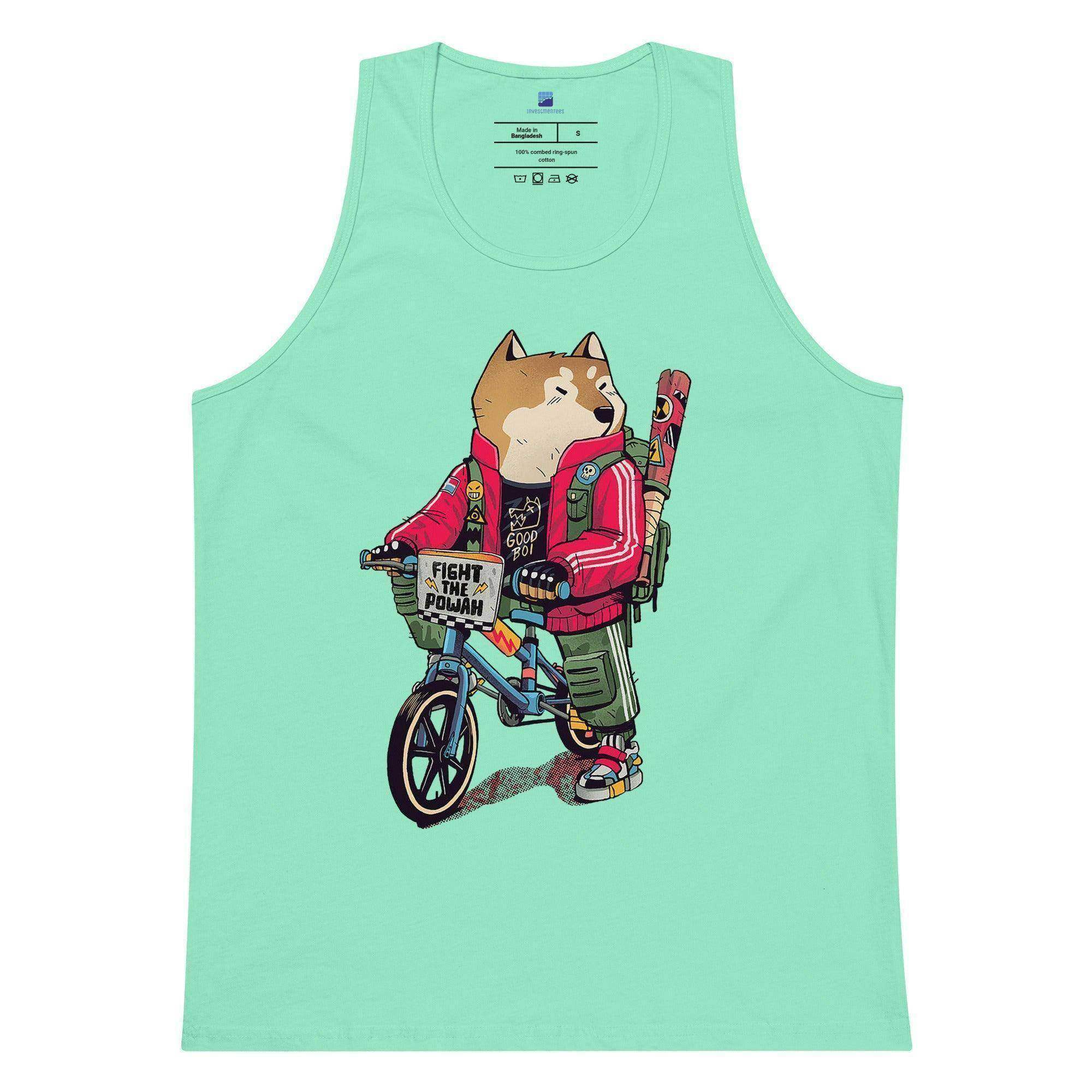 Shiba Fight to Powah Tank Top - InvestmenTees