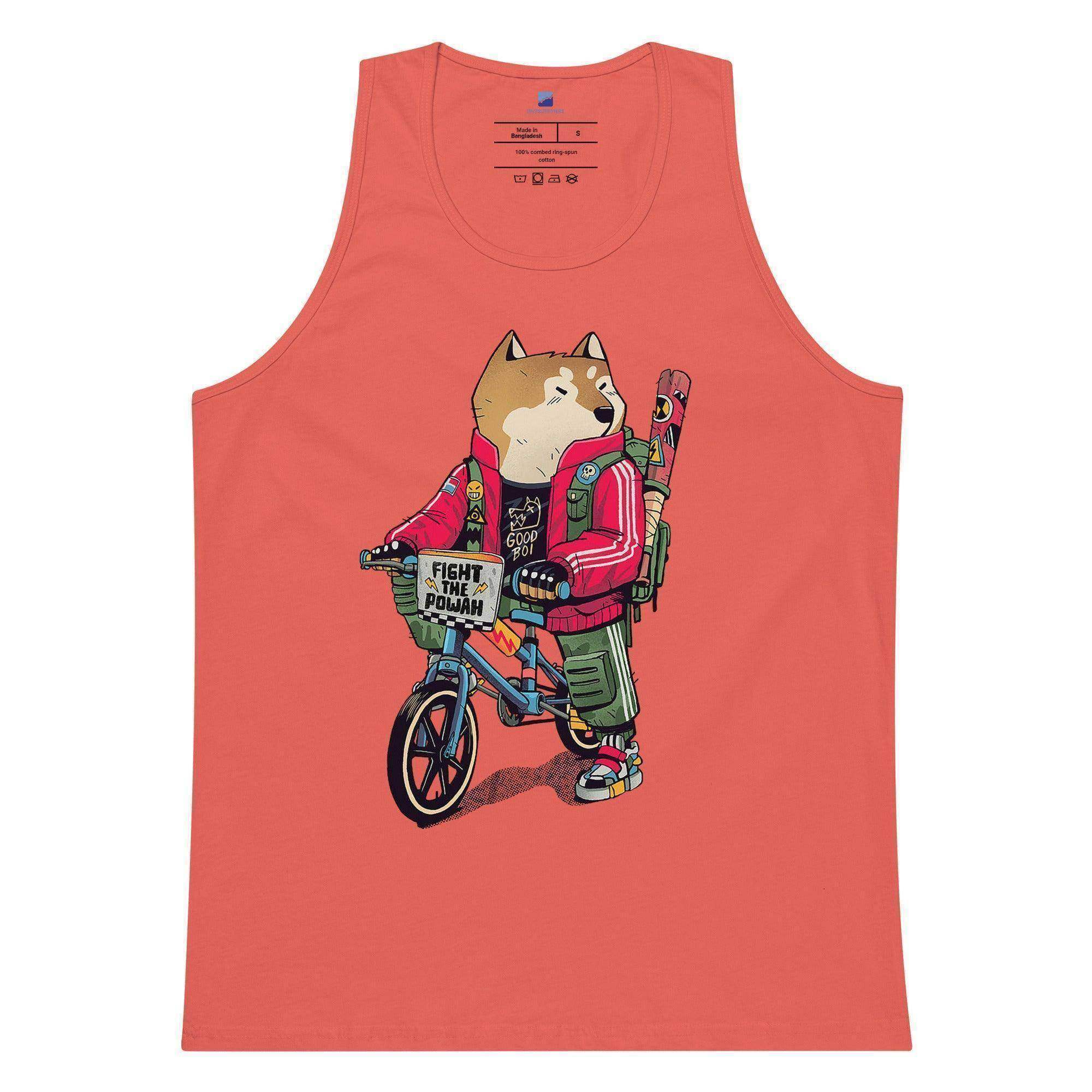 Shiba Fight to Powah Tank Top - InvestmenTees