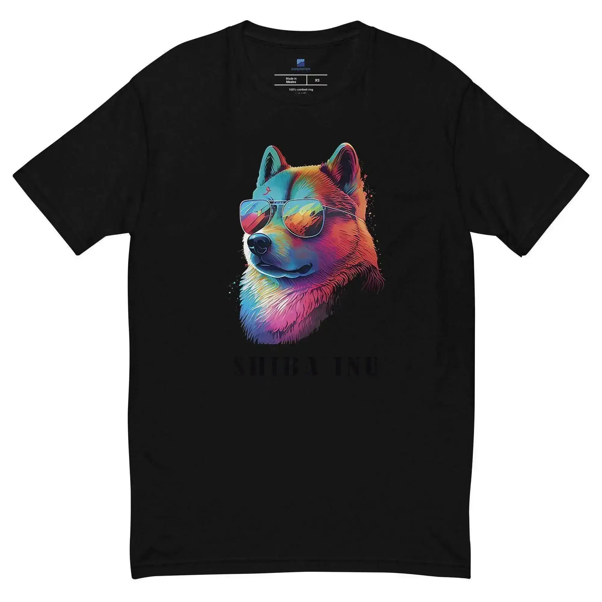 Shiba Ina With Sunglasses T-Shirt - InvestmenTees