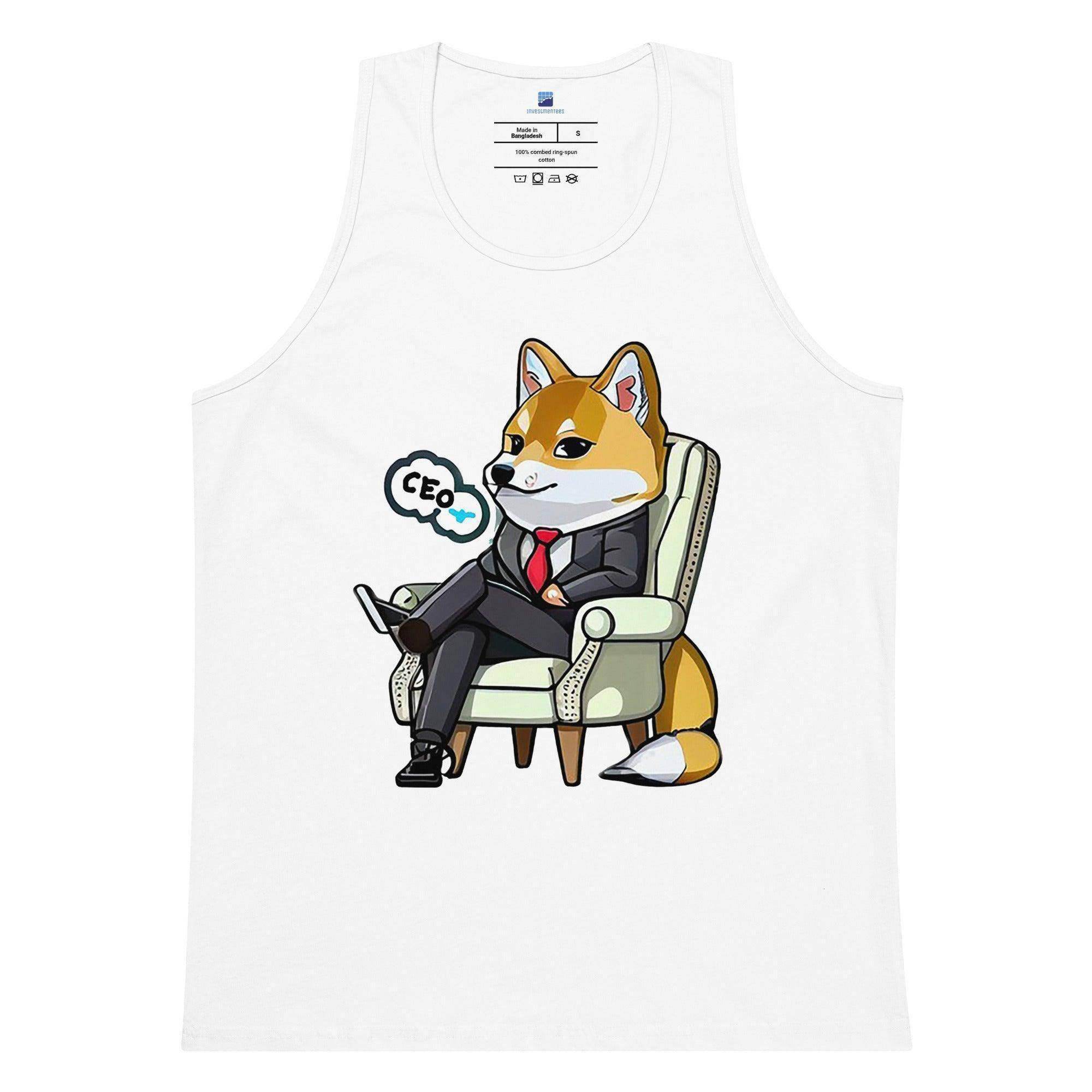 Shiba Inu CEO Tank Top - InvestmenTees
