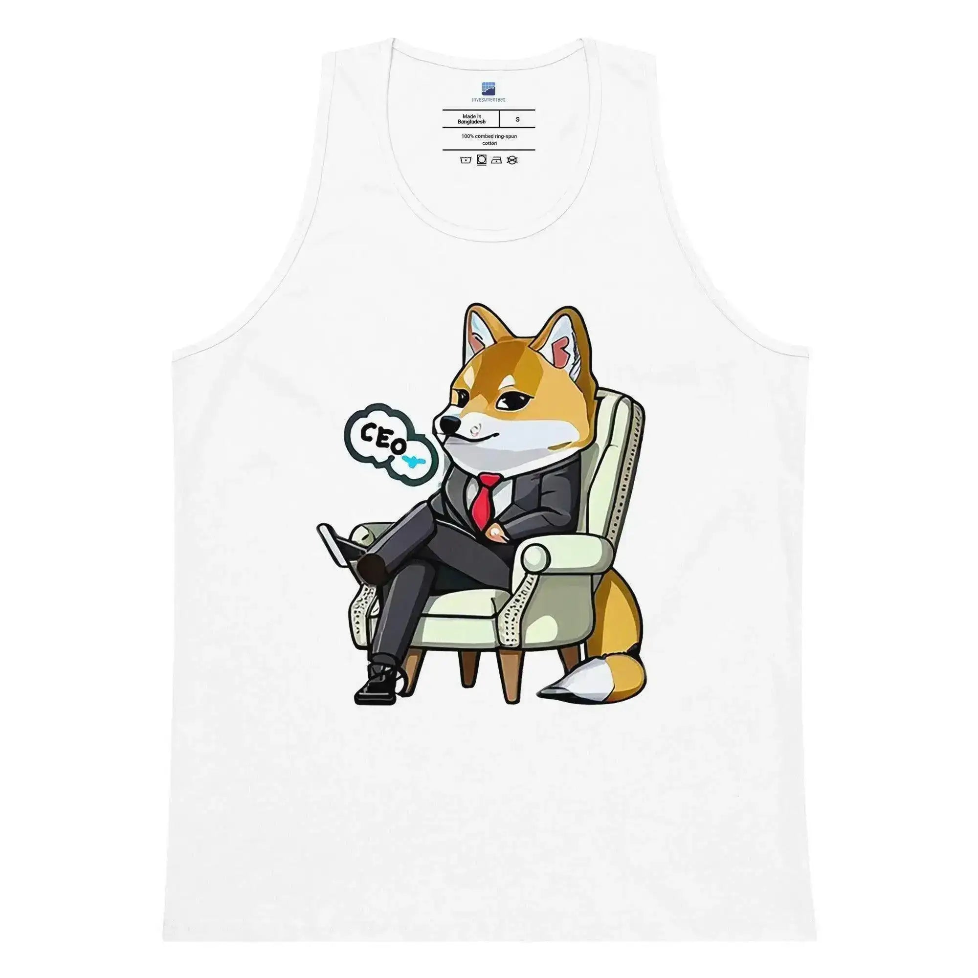 Shiba Inu CEO Tank Top - InvestmenTees