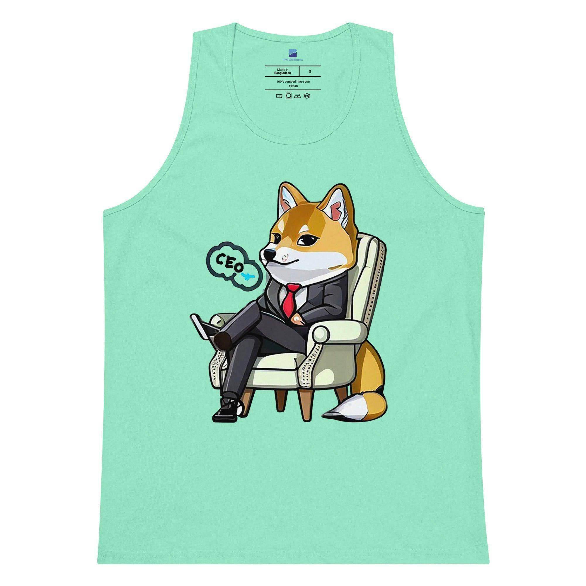 Shiba Inu CEO Tank Top - InvestmenTees