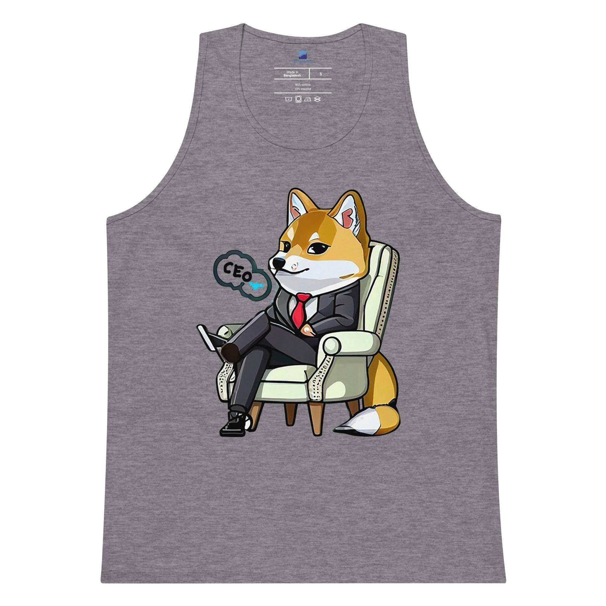 Shiba Inu CEO Tank Top - InvestmenTees