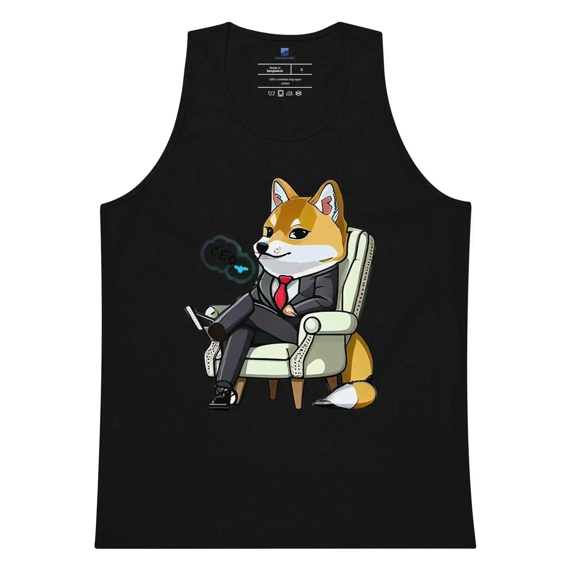 Shiba Inu CEO Tank Top - InvestmenTees