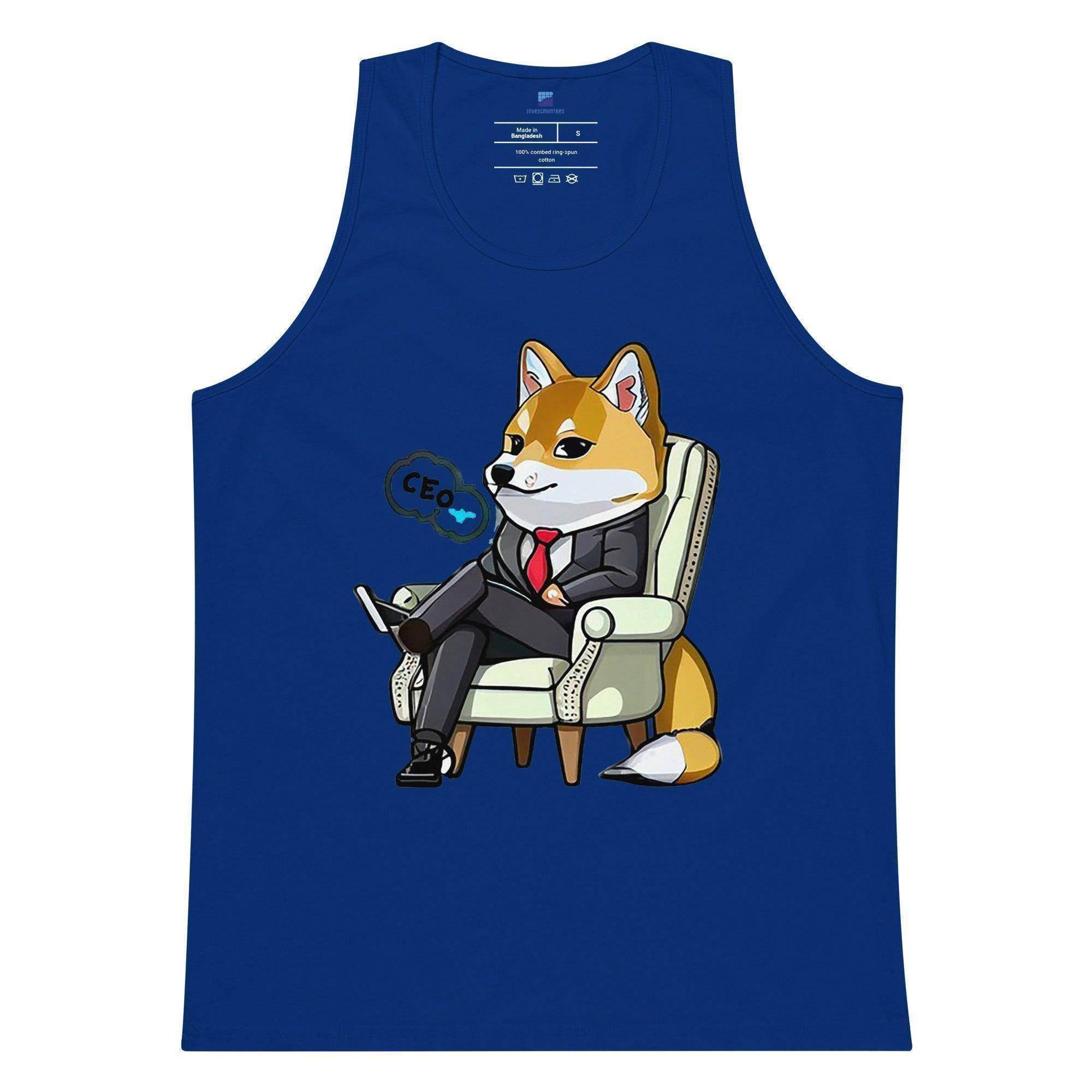 Shiba Inu CEO Tank Top - InvestmenTees
