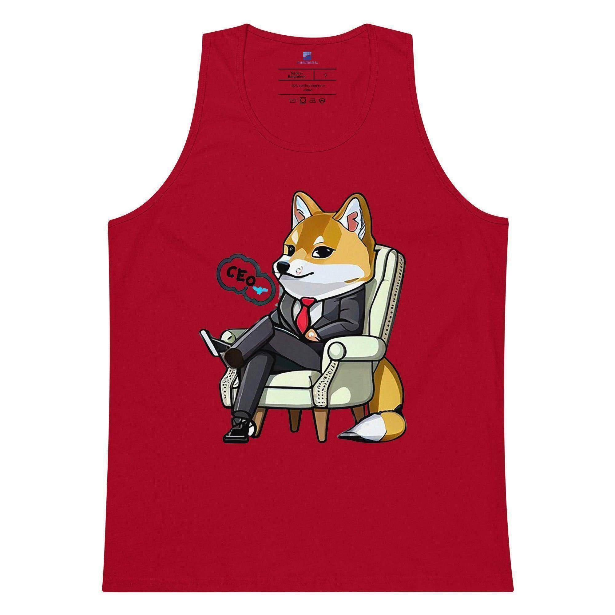 Shiba Inu CEO Tank Top - InvestmenTees
