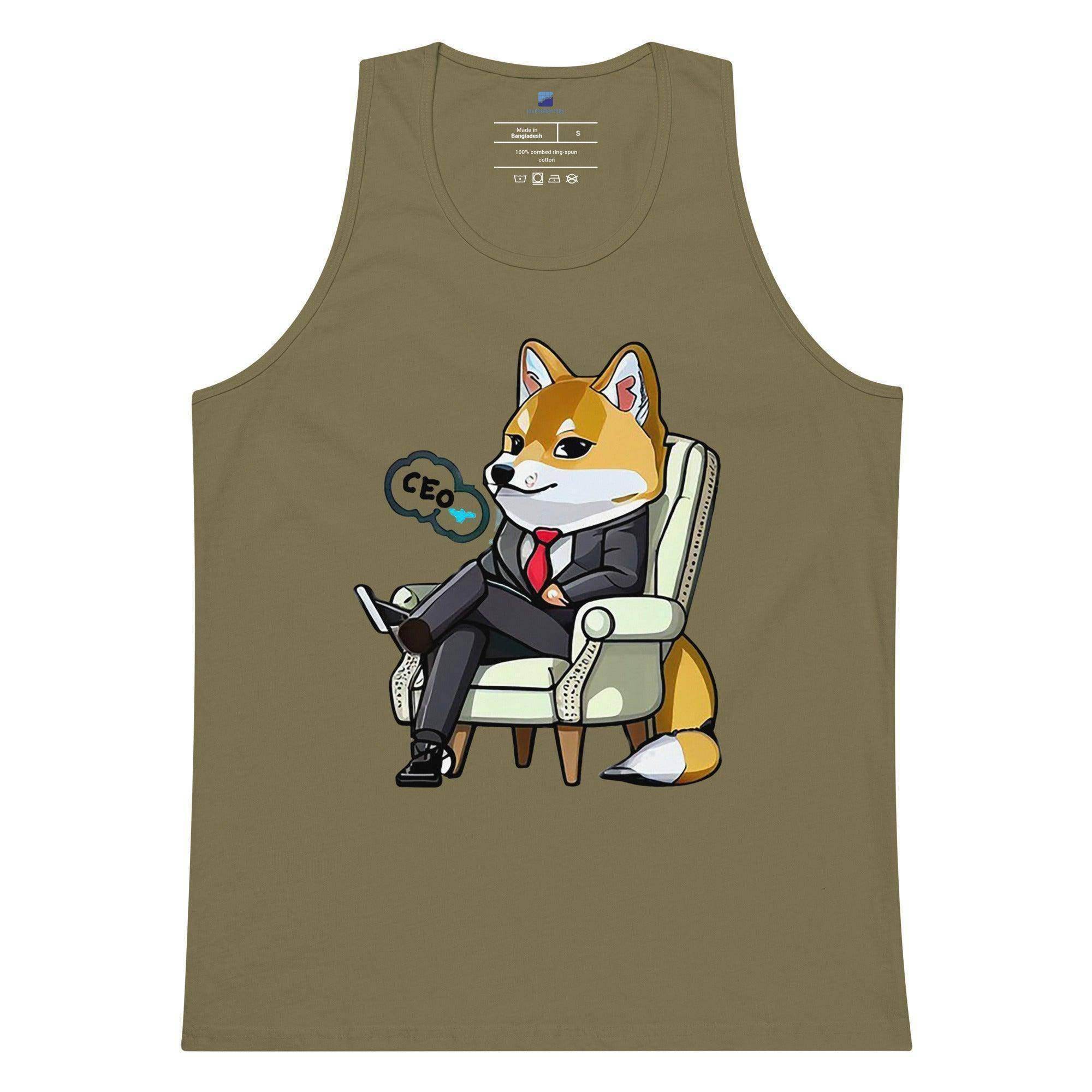 Shiba Inu CEO Tank Top - InvestmenTees