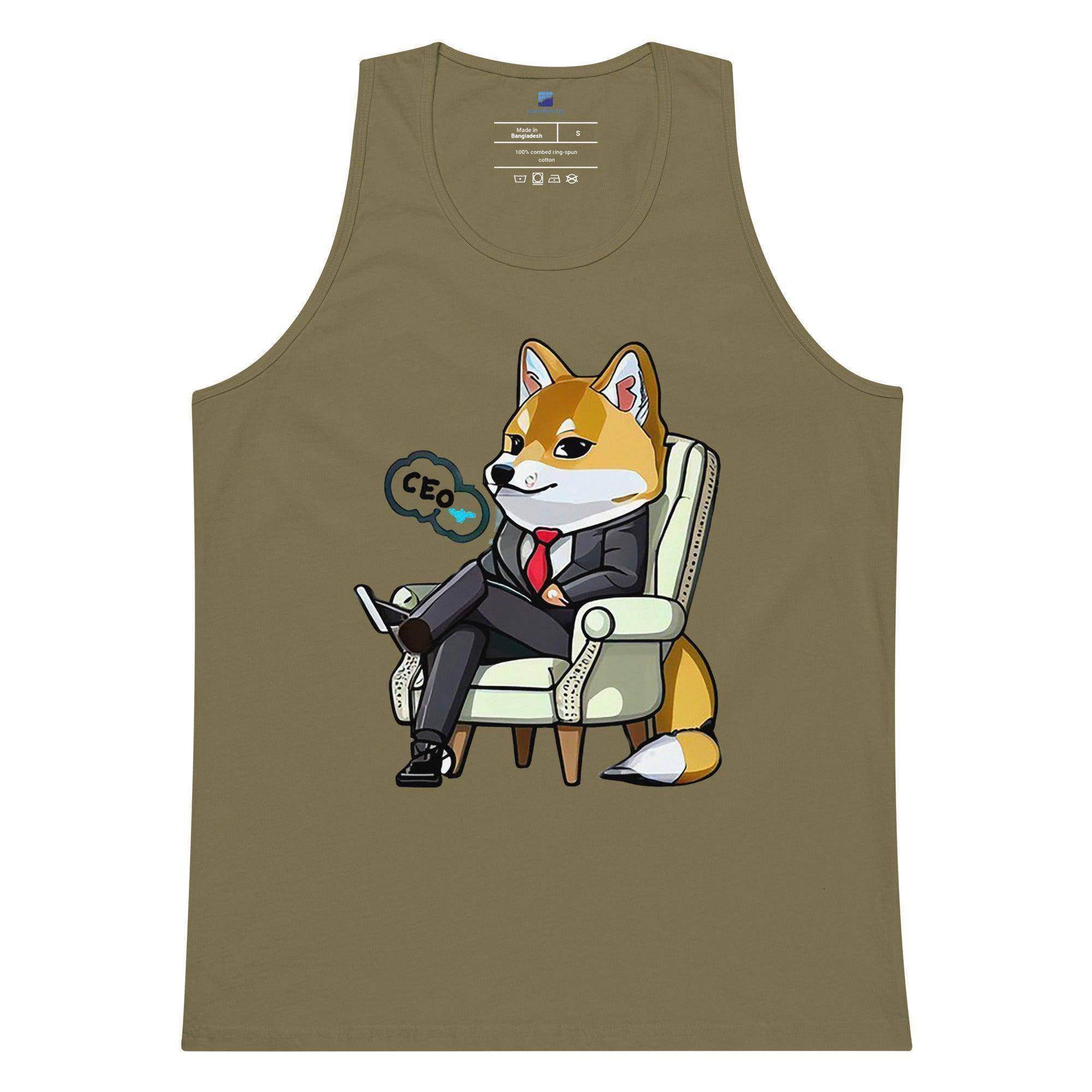 Shiba Inu CEO Tank Top - InvestmenTees
