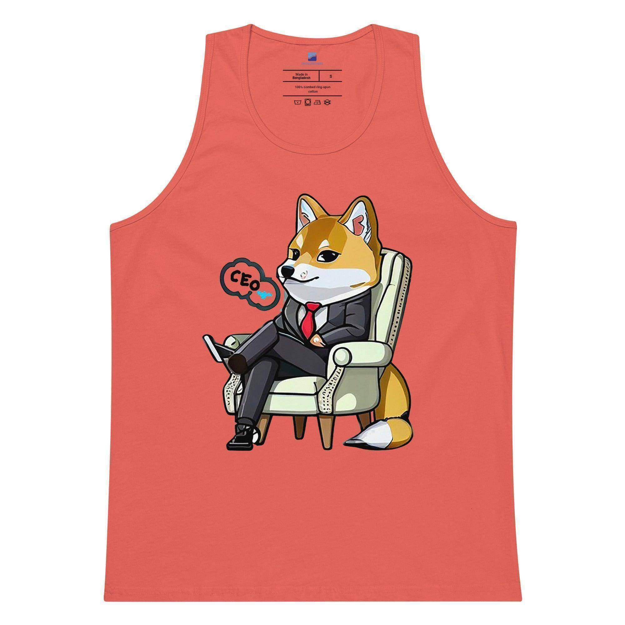 Shiba Inu CEO Tank Top - InvestmenTees