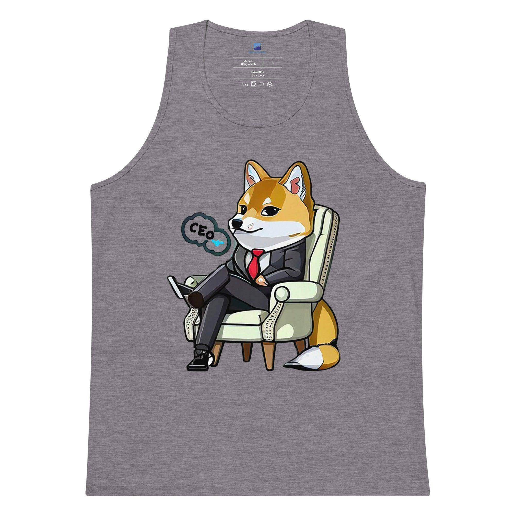 Shiba Inu CEO Tank Top - InvestmenTees