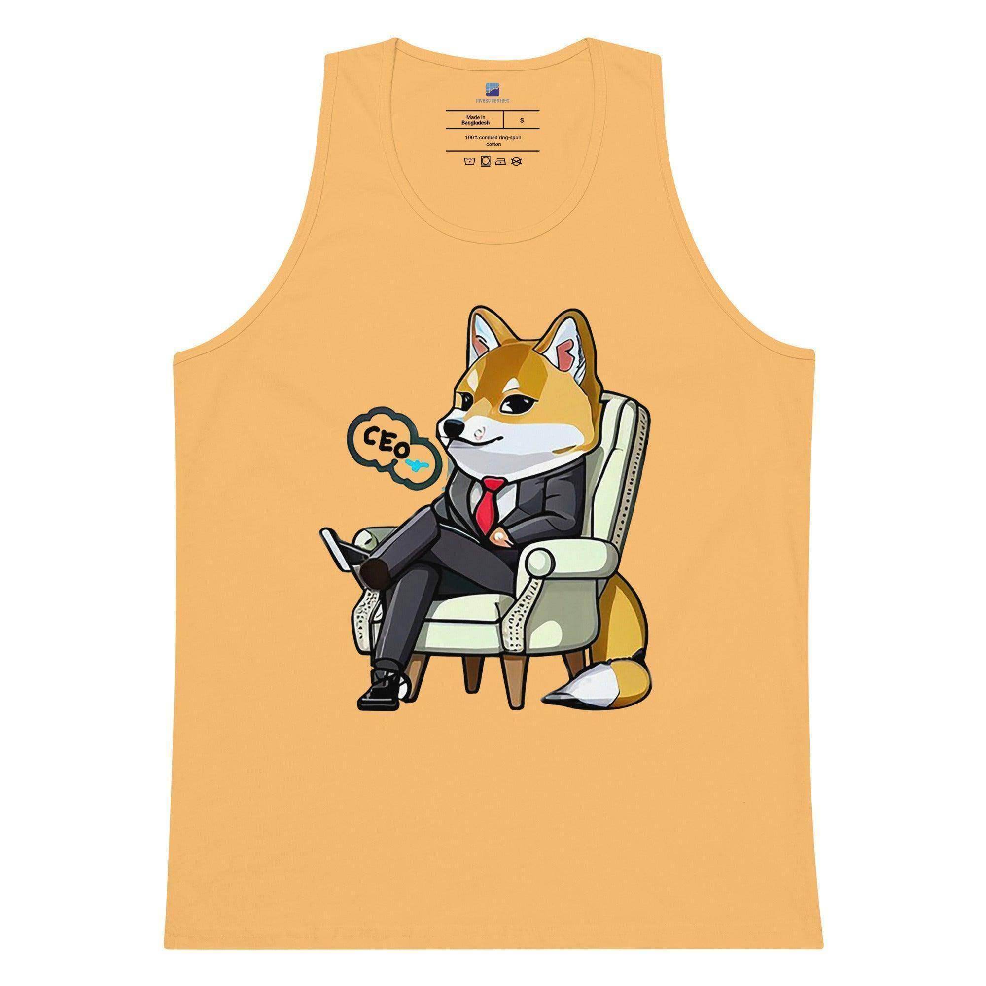 Shiba Inu CEO Tank Top - InvestmenTees