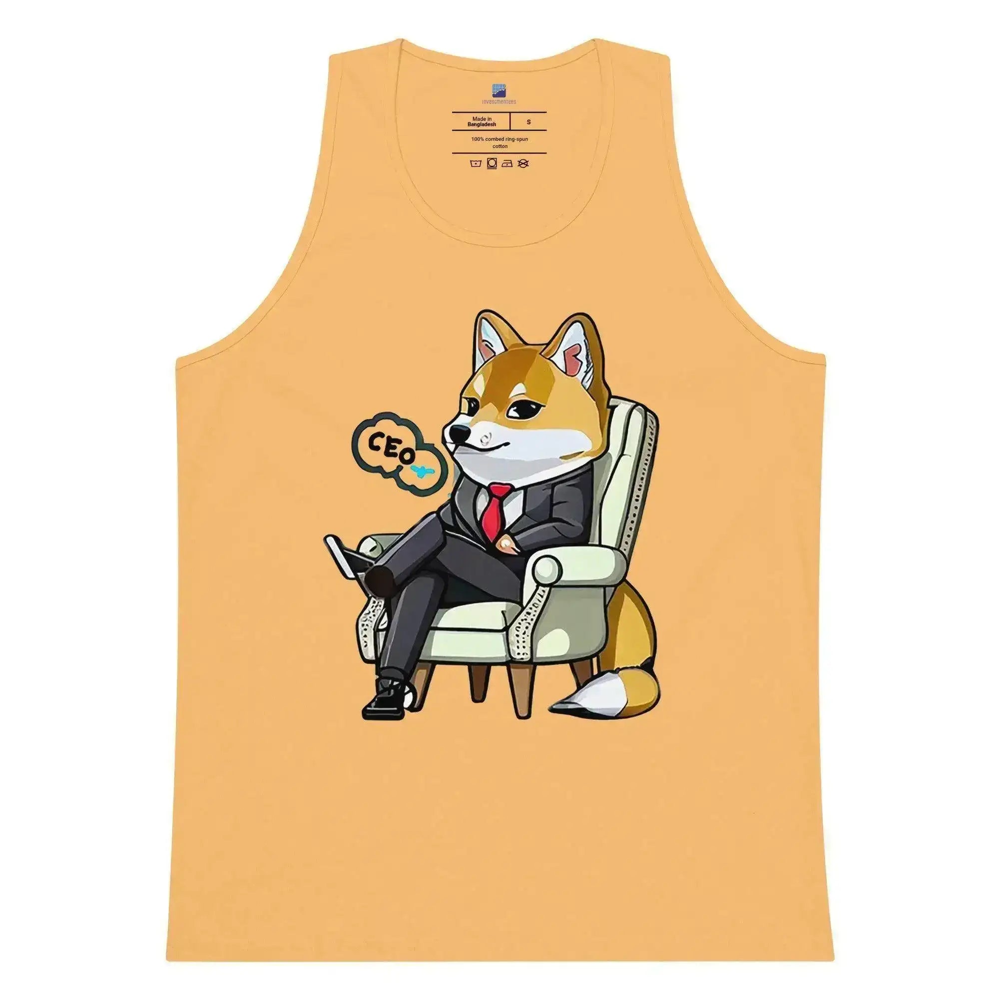 Shiba Inu CEO Tank Top - InvestmenTees