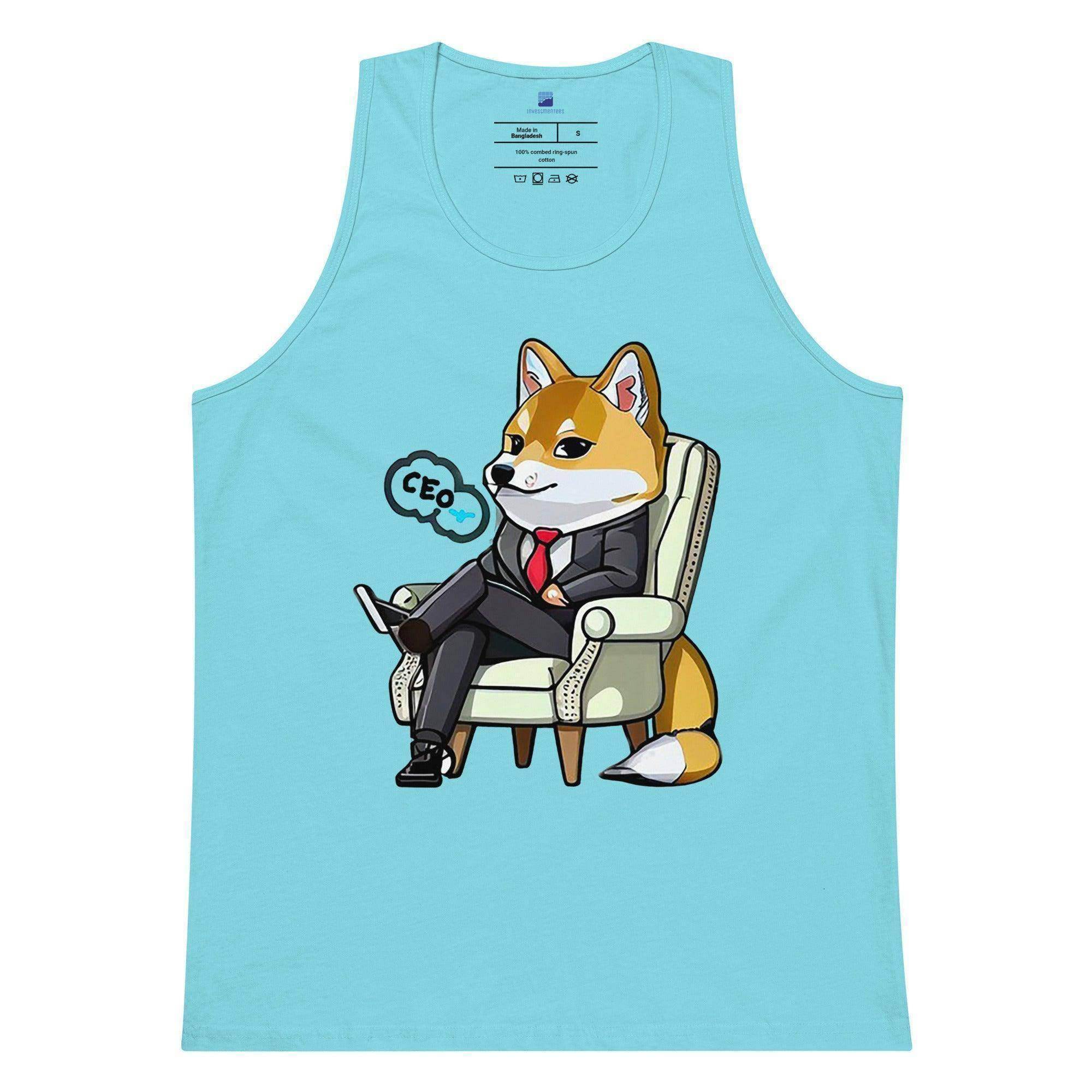 Shiba Inu CEO Tank Top - InvestmenTees