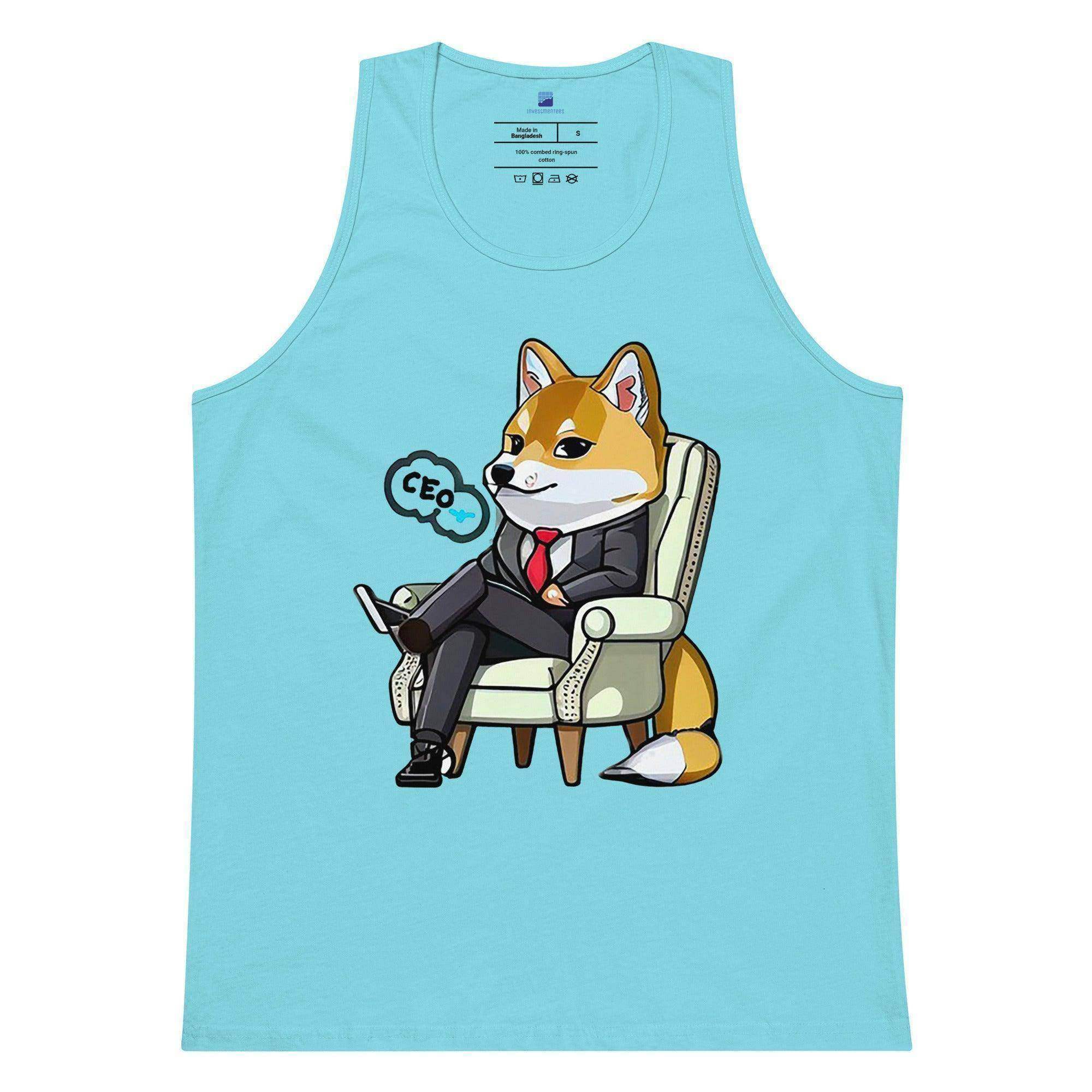 Shiba Inu CEO Tank Top - InvestmenTees