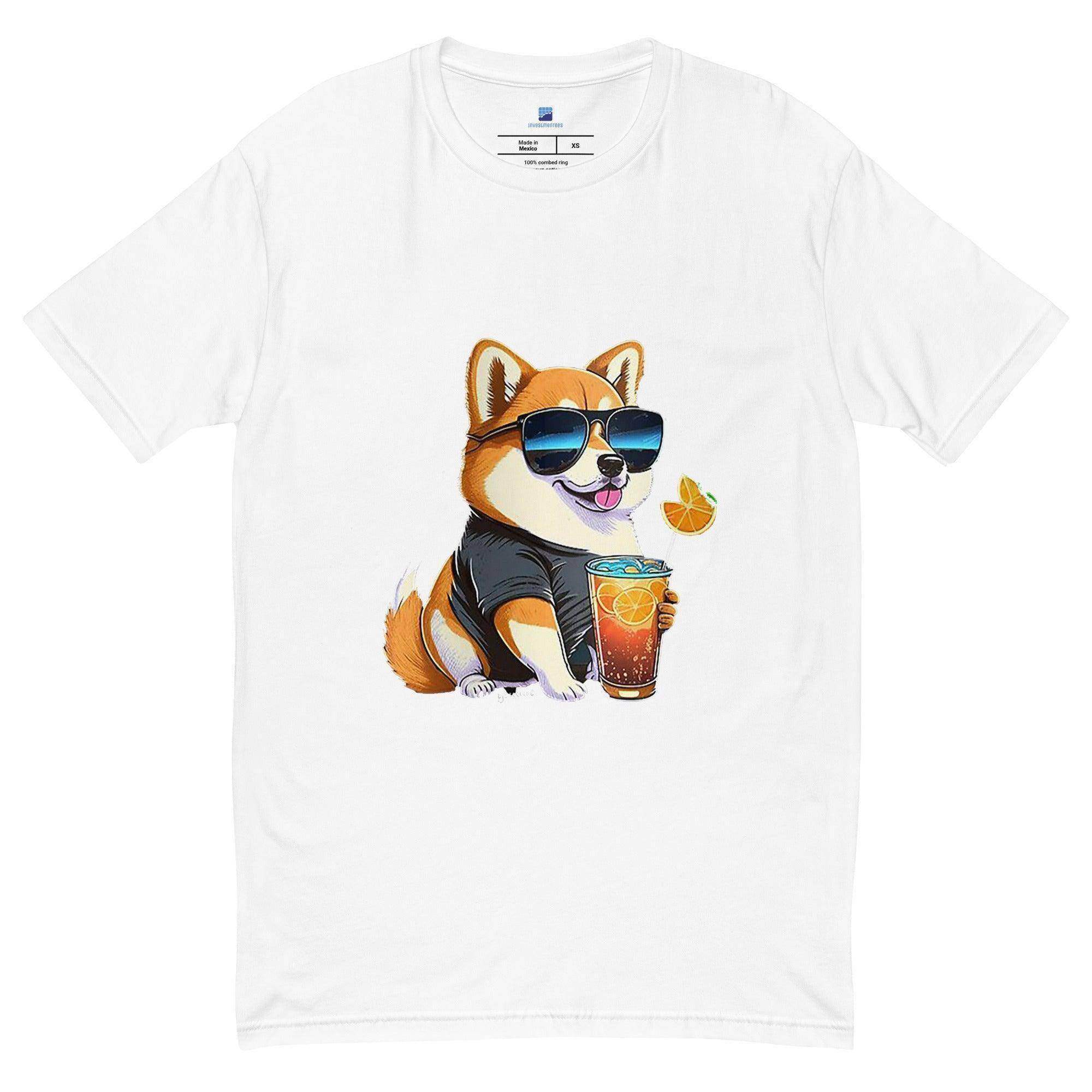 Shiba Inu Dog Drink T-Shirt - InvestmenTees