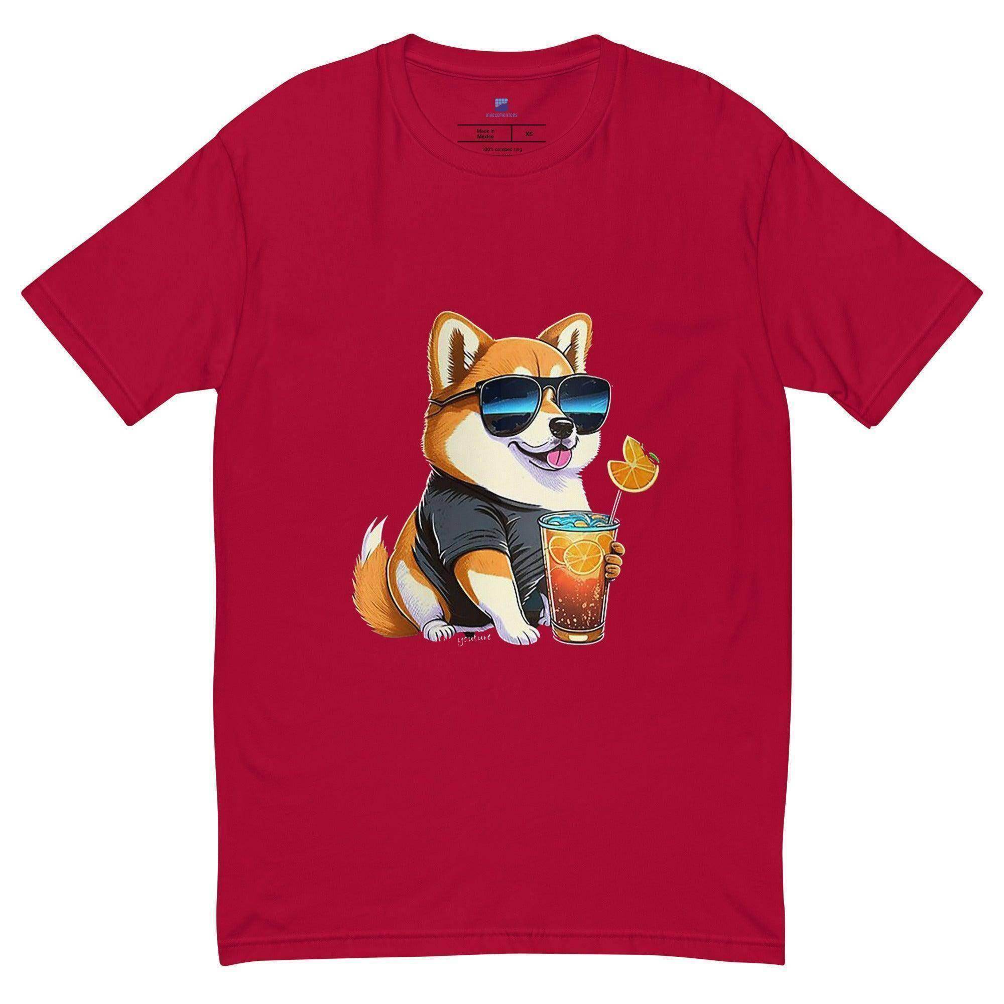 Shiba Inu Dog Drink T-Shirt - InvestmenTees