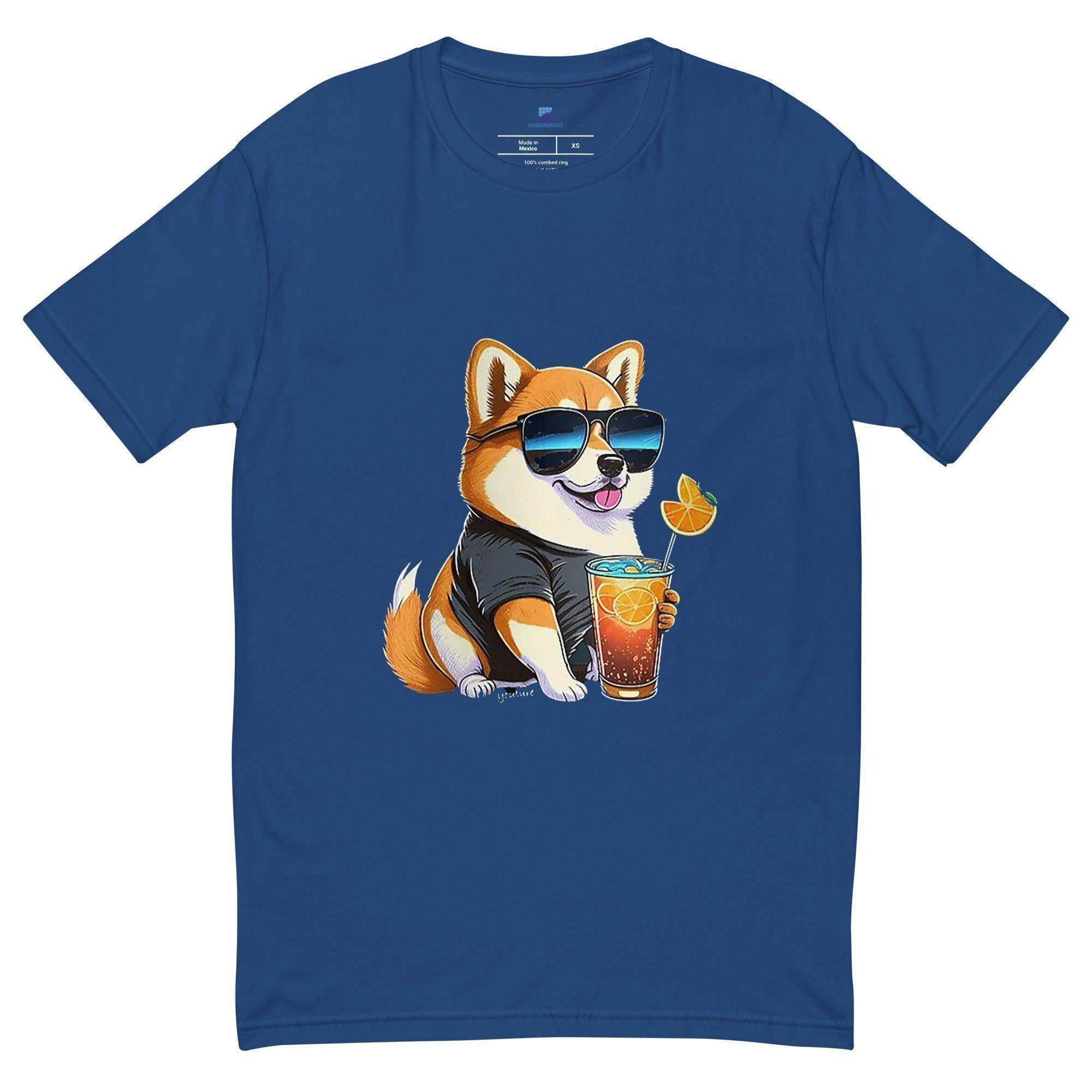 Shiba Inu Dog Drink T-Shirt - InvestmenTees