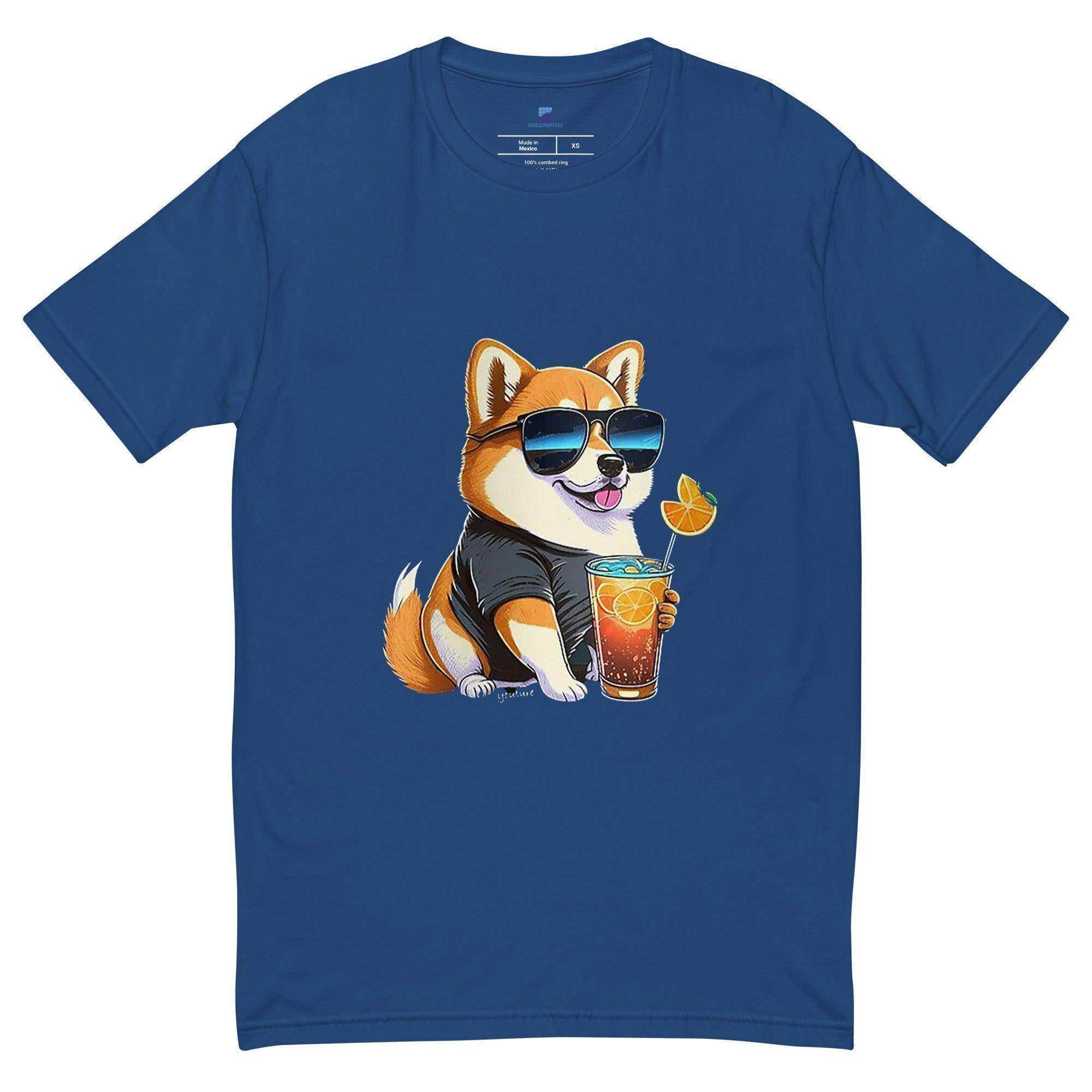 Shiba Inu Dog Drink T-Shirt - InvestmenTees