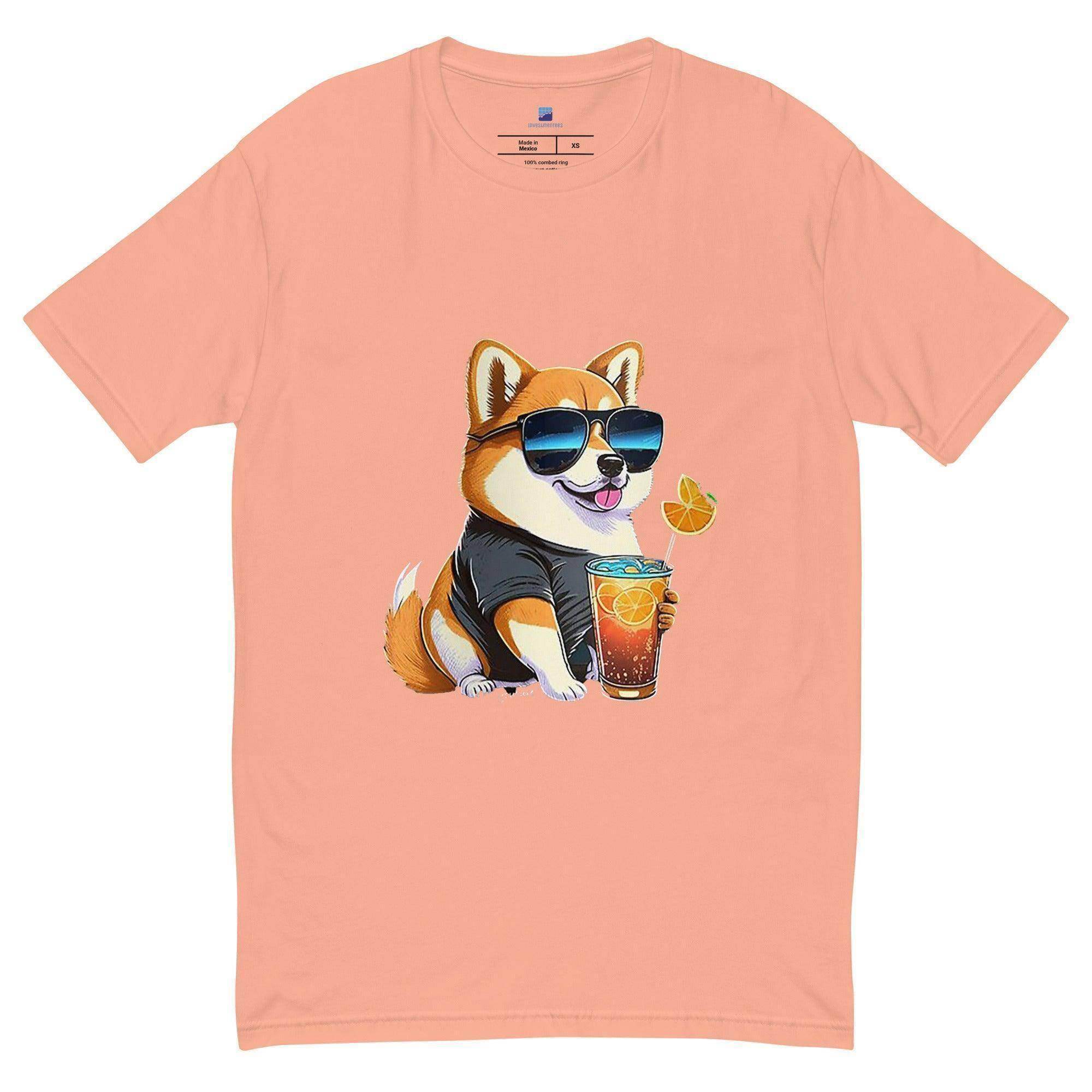 Shiba Inu Dog Drink T-Shirt - InvestmenTees