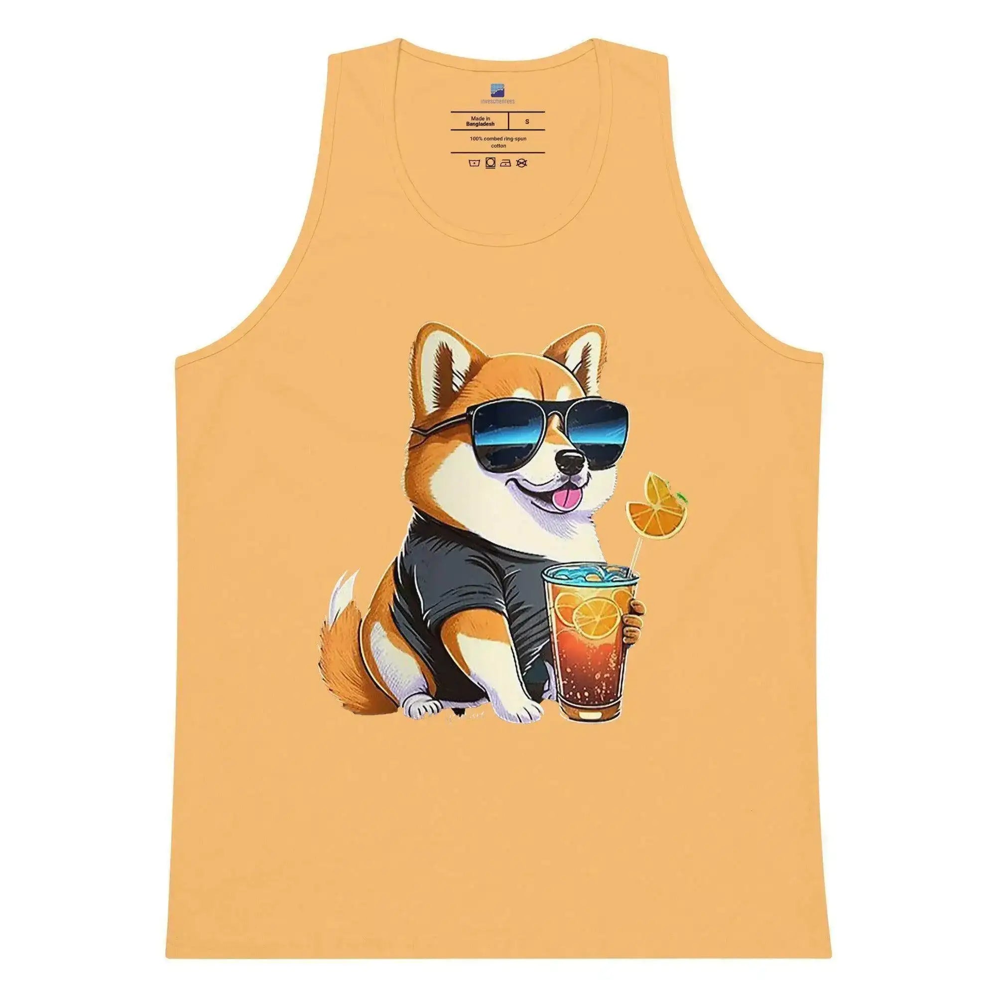 Shiba Inu Dog Drink Tank Top - InvestmenTees