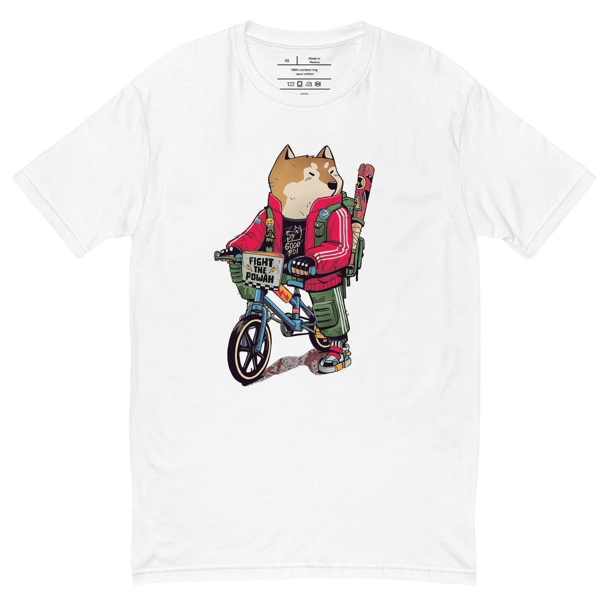 Shiba Inu Fight to Powah T-Shirt - InvestmenTees