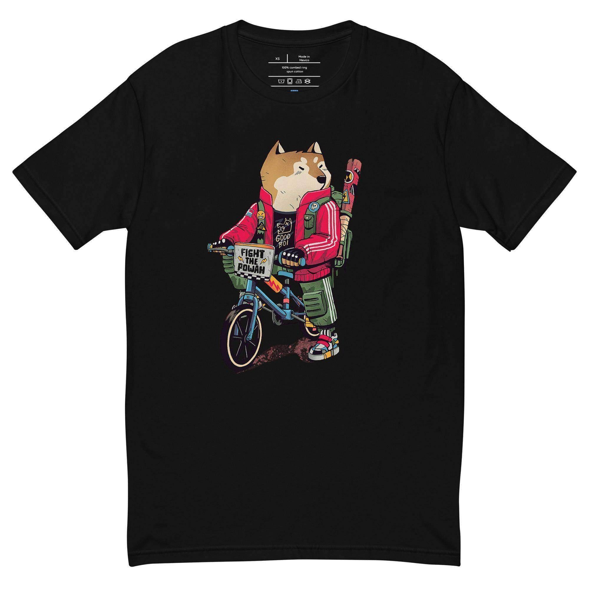 Shiba Inu Fight to Powah T-Shirt - InvestmenTees