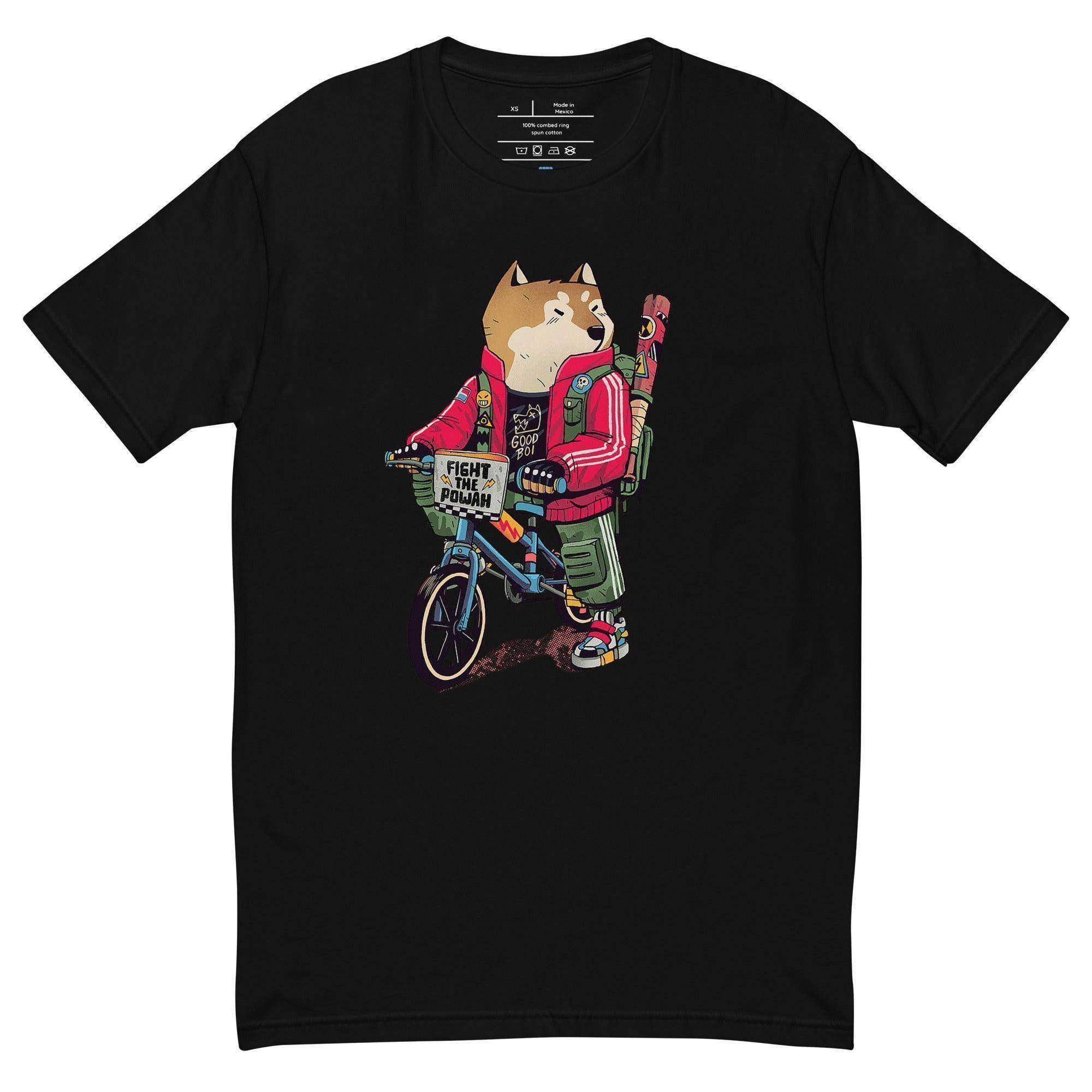 Shiba Inu Fight to Powah T-Shirt - InvestmenTees