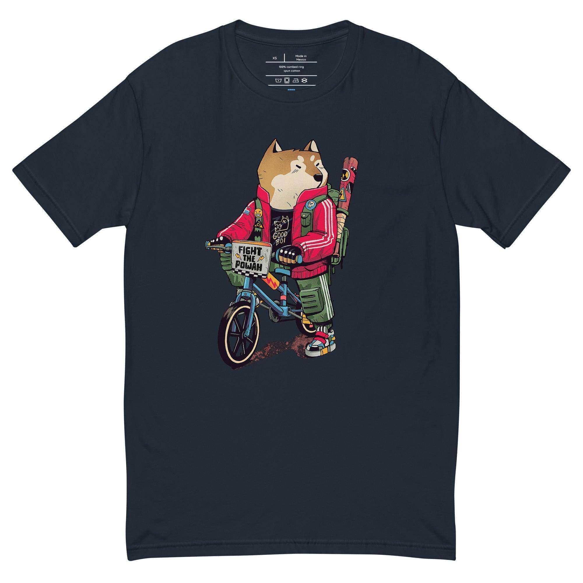 Shiba Inu Fight to Powah T-Shirt - InvestmenTees