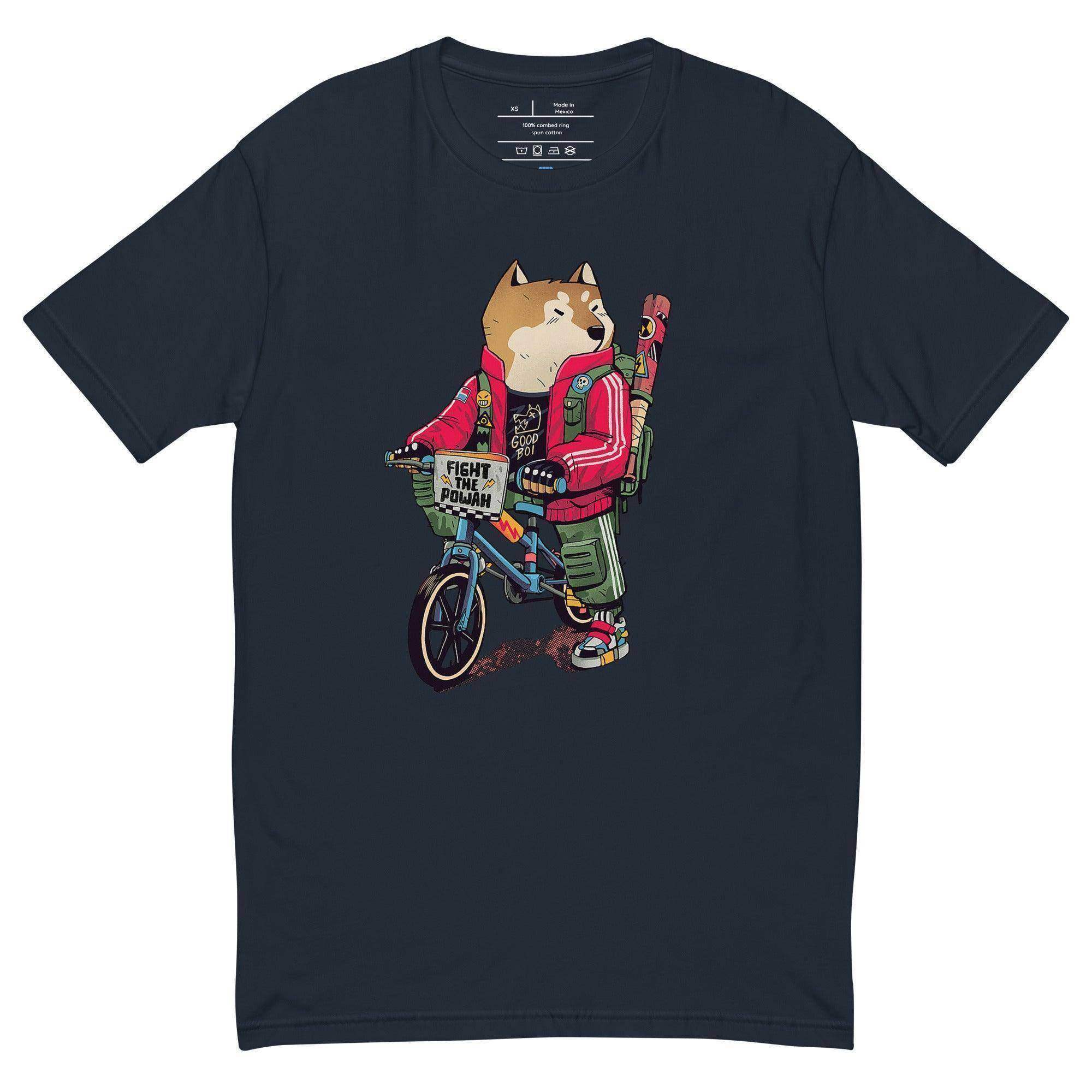 Shiba Inu Fight to Powah T-Shirt - InvestmenTees