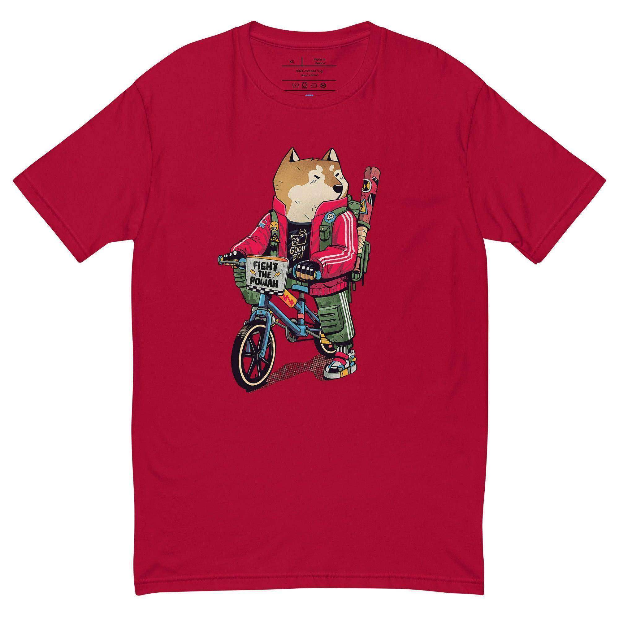 Shiba Inu Fight to Powah T-Shirt - InvestmenTees
