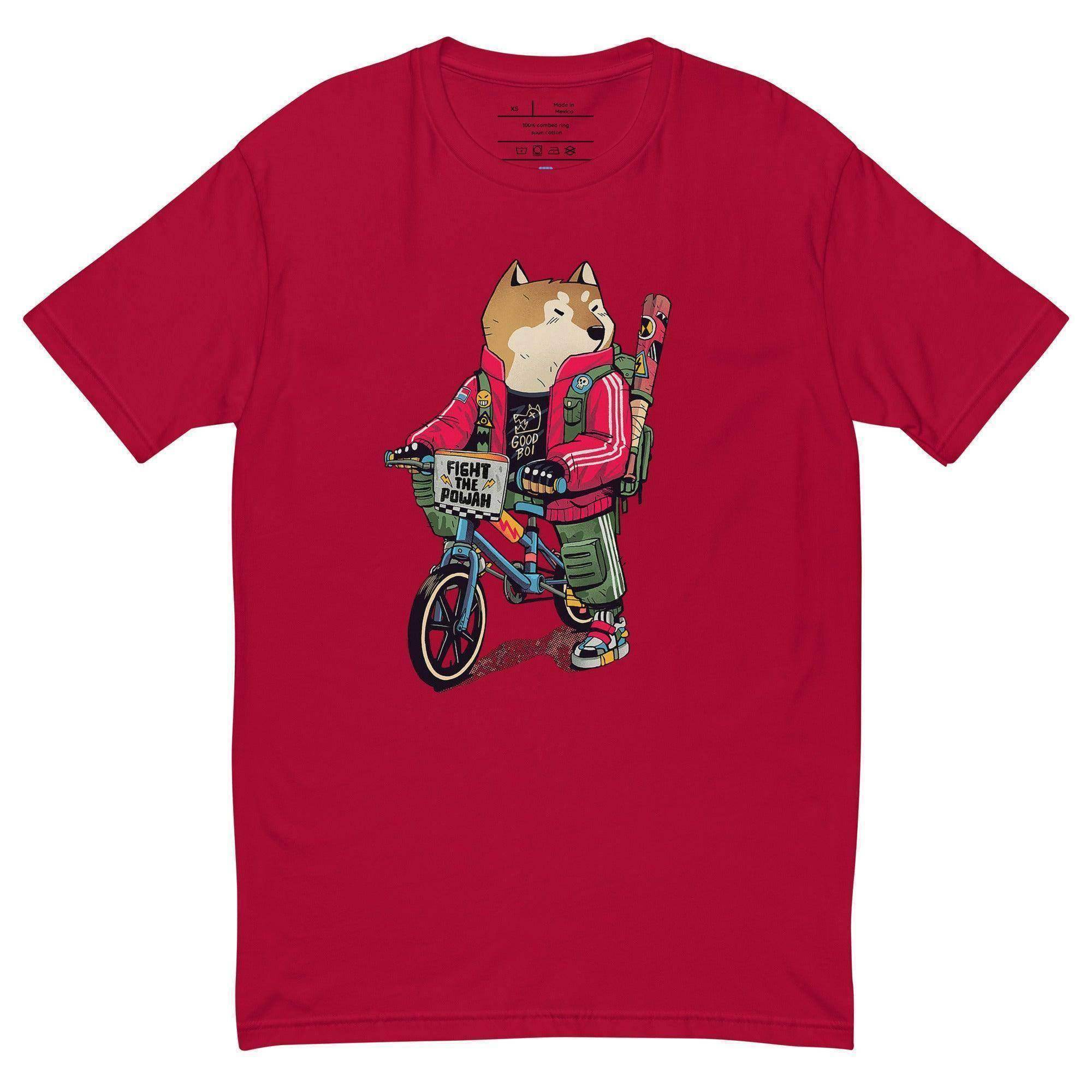 Shiba Inu Fight to Powah T-Shirt - InvestmenTees