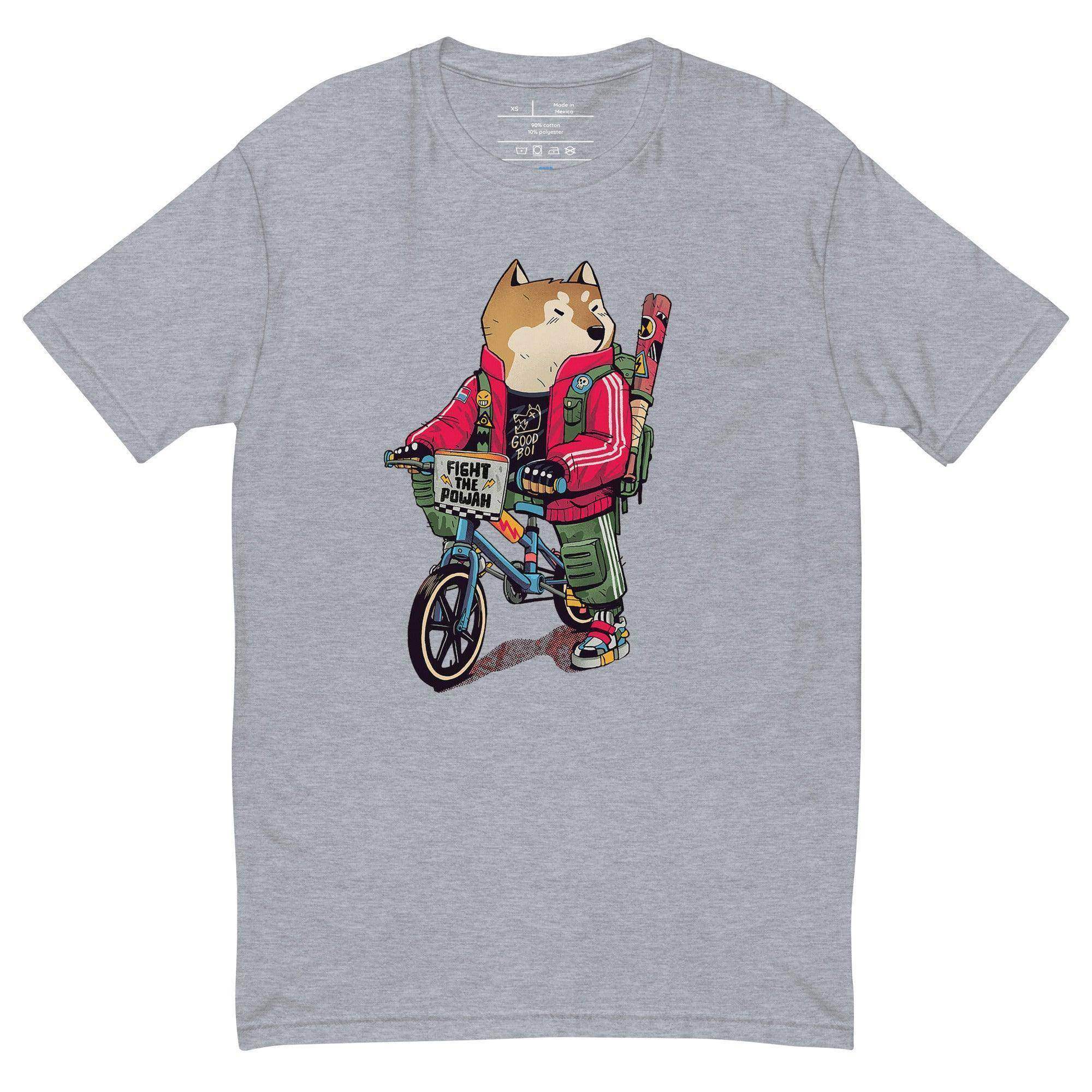 Shiba Inu Fight to Powah T-Shirt - InvestmenTees
