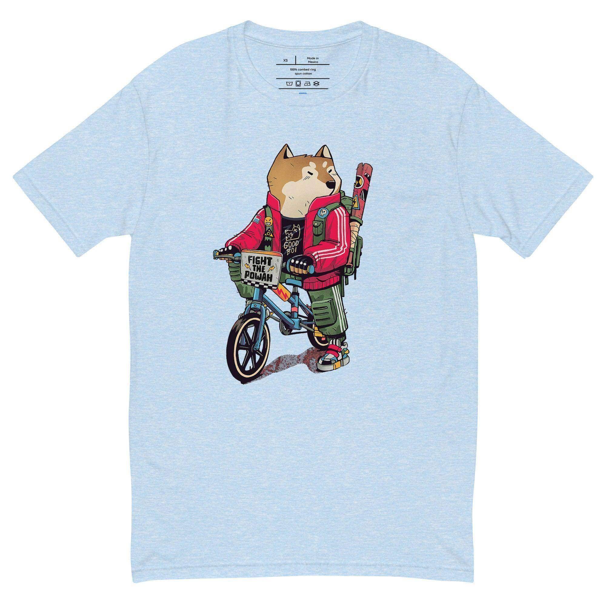 Shiba Inu Fight to Powah T-Shirt - InvestmenTees