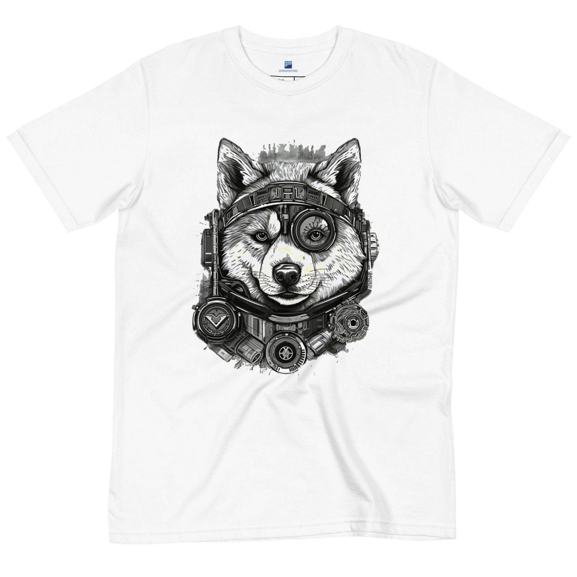 Shiba Inu Futuristic Dog T-Shirt - InvestmenTees