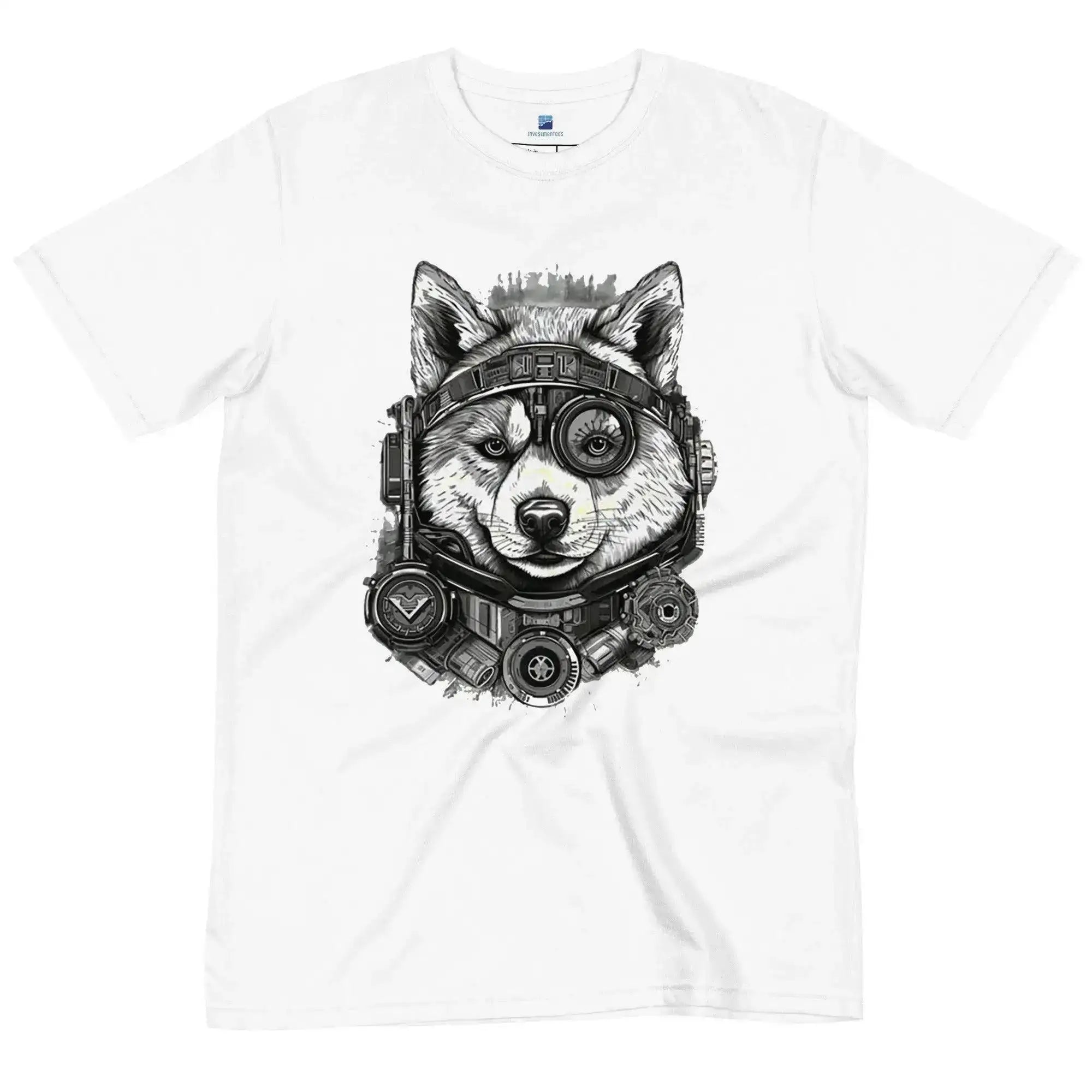 Shiba Inu Futuristic Dog T-Shirt - InvestmenTees