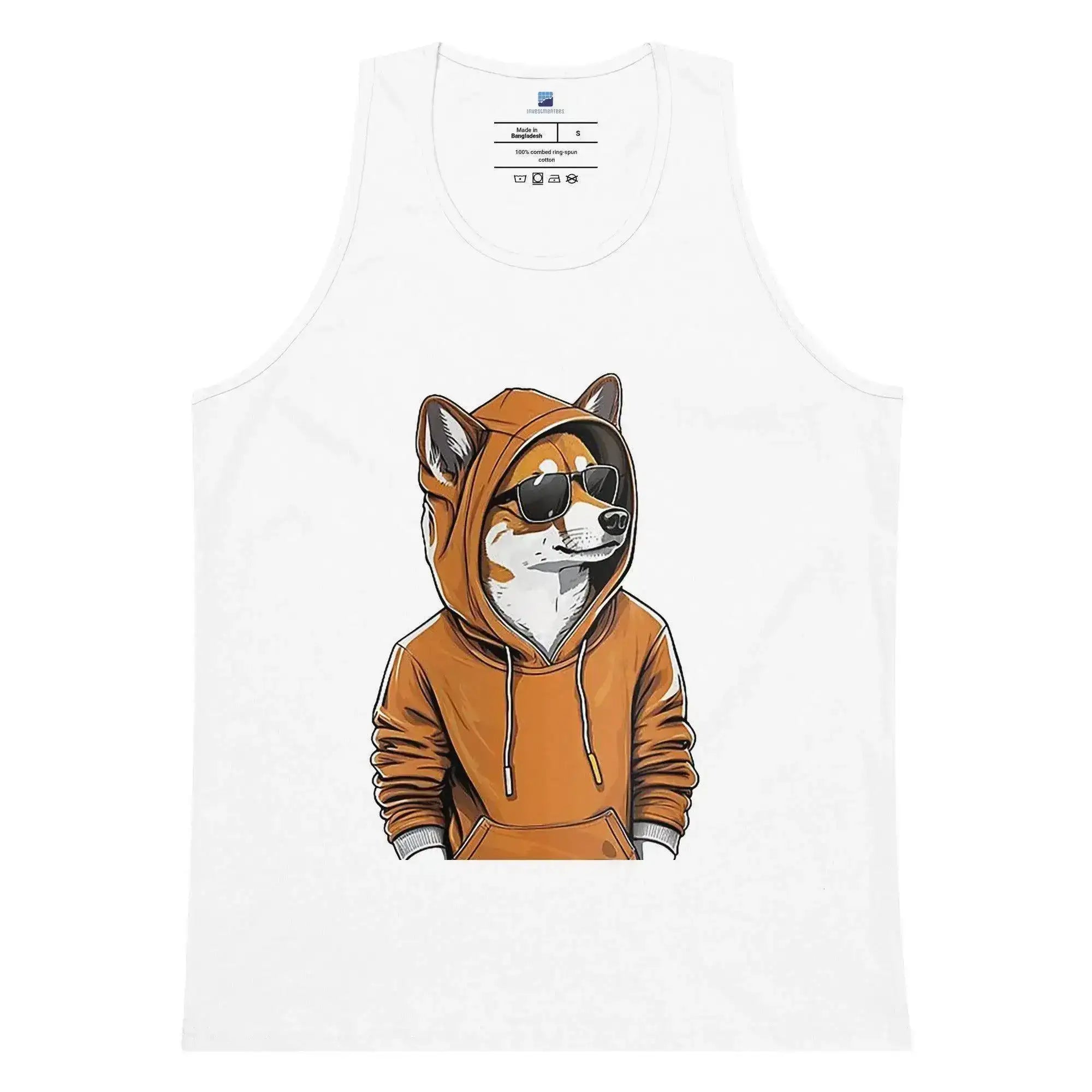 Shiba Inu In Hoodie Tank Top - InvestmenTees