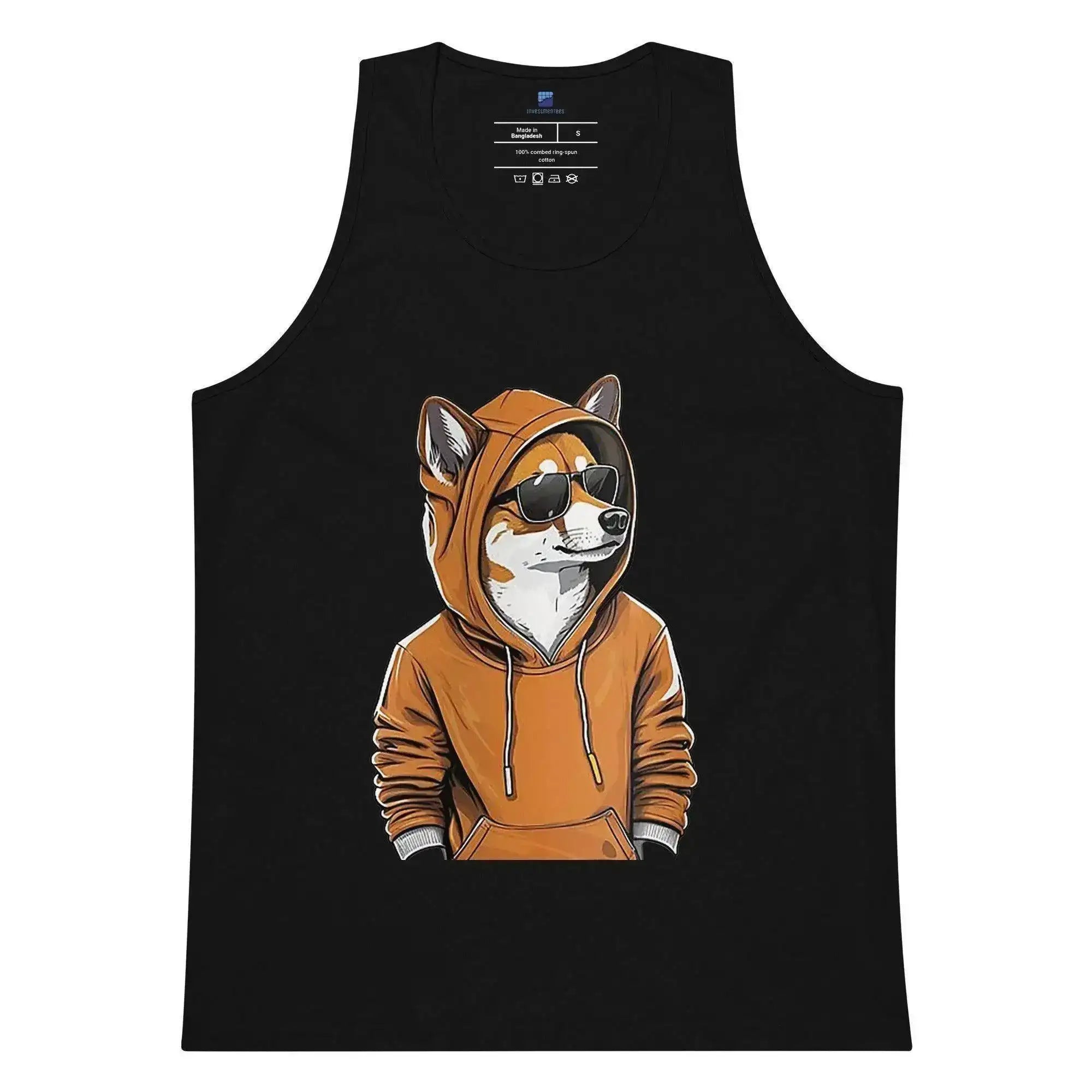 Shiba Inu In Hoodie Tank Top - InvestmenTees